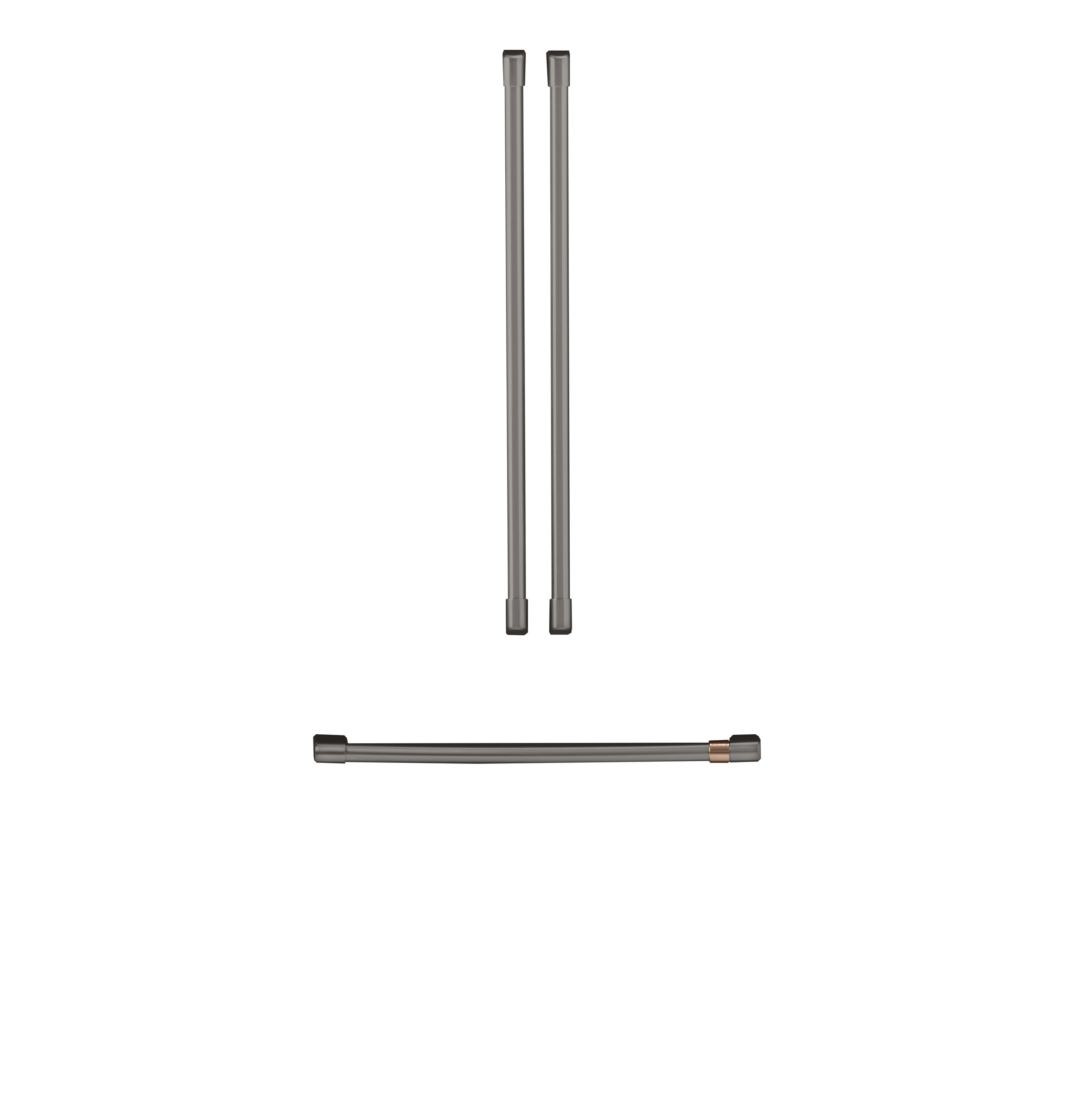 CAFÉ™ Refrigeration Handle Kit - Brushed Black CXMA3H3PNBT