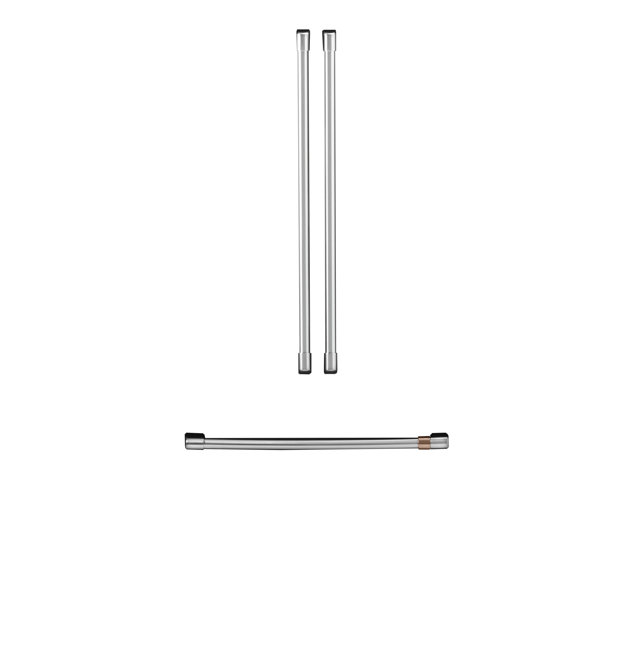 CAFÉ™ Refrigeration Handle Kit - Brushed Stainless CXMA3H3PNSS