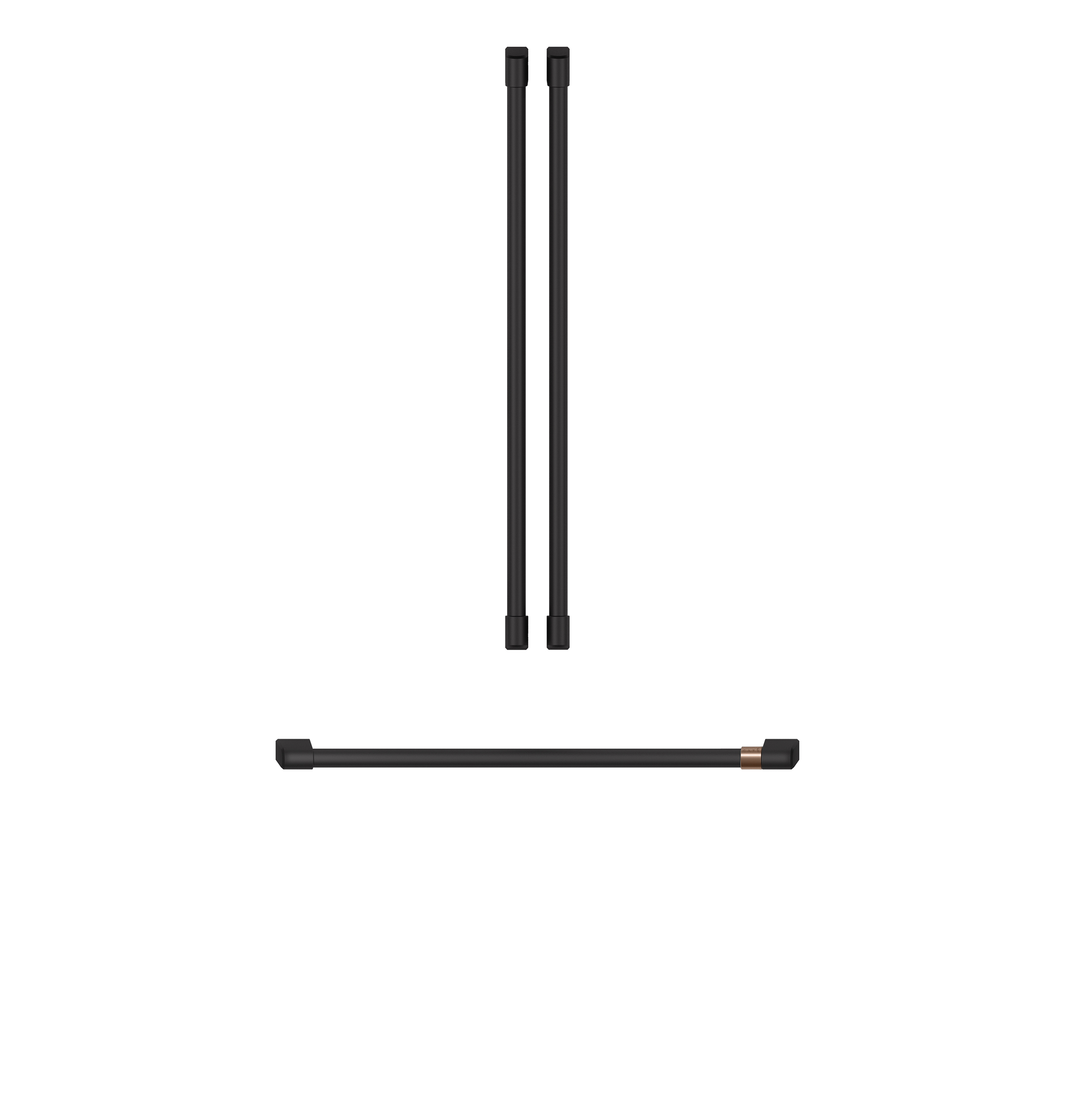 CAFÉ™ Refrigeration Handle Kit - Brushed Bronze CXMB3H3PNBZ