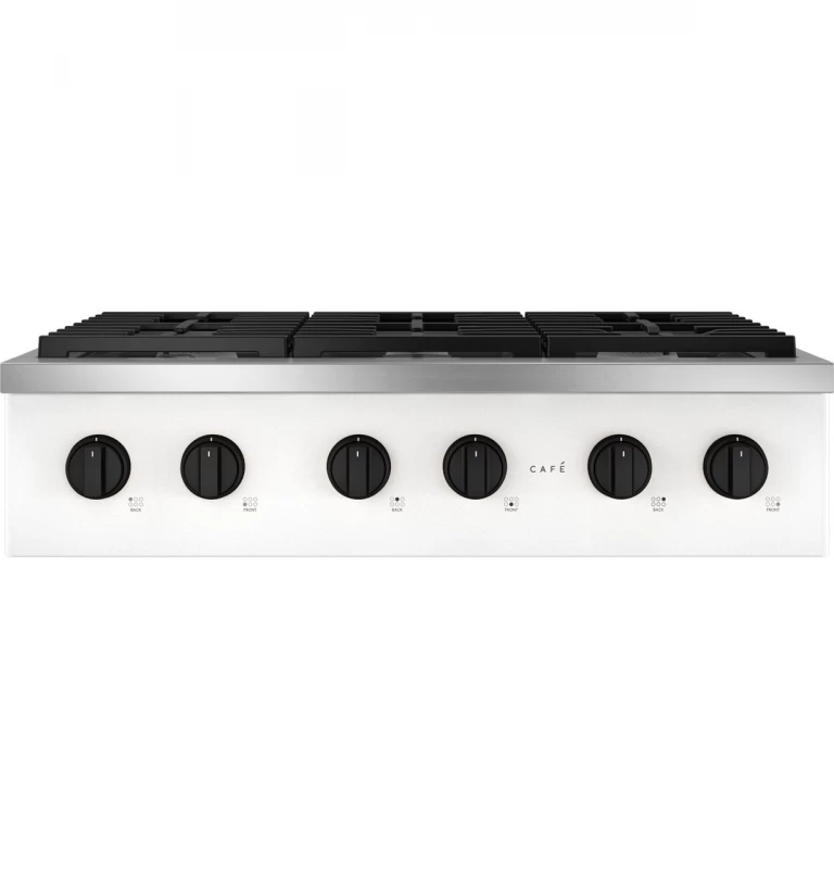 Café 36" Flat Black Handle & Knob Set For Pro Range And Rangetop CXPR6HKPMFB