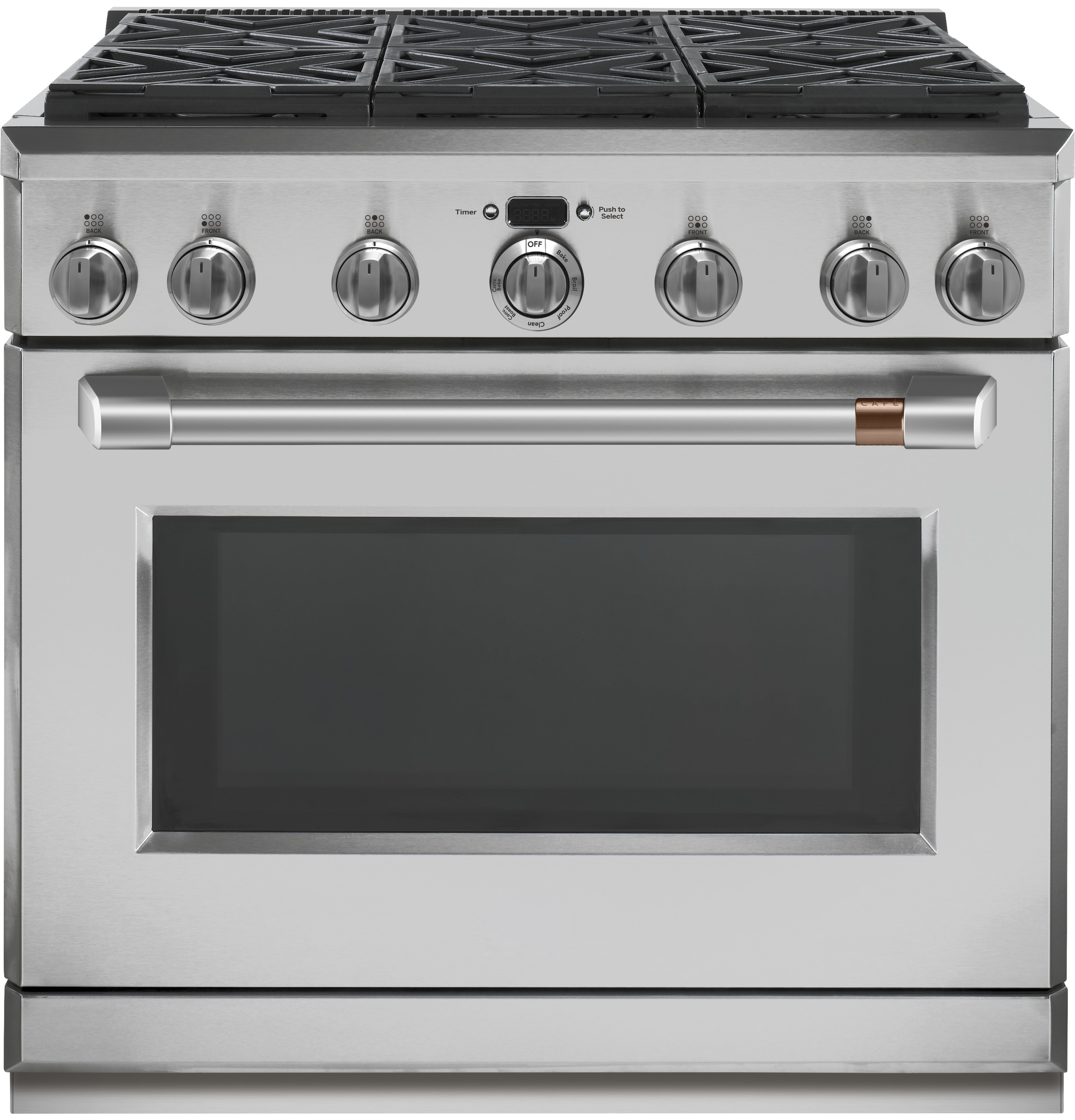 CAFÉ™ Toe Kick Pro Range 36" Brushed Stainless view 3