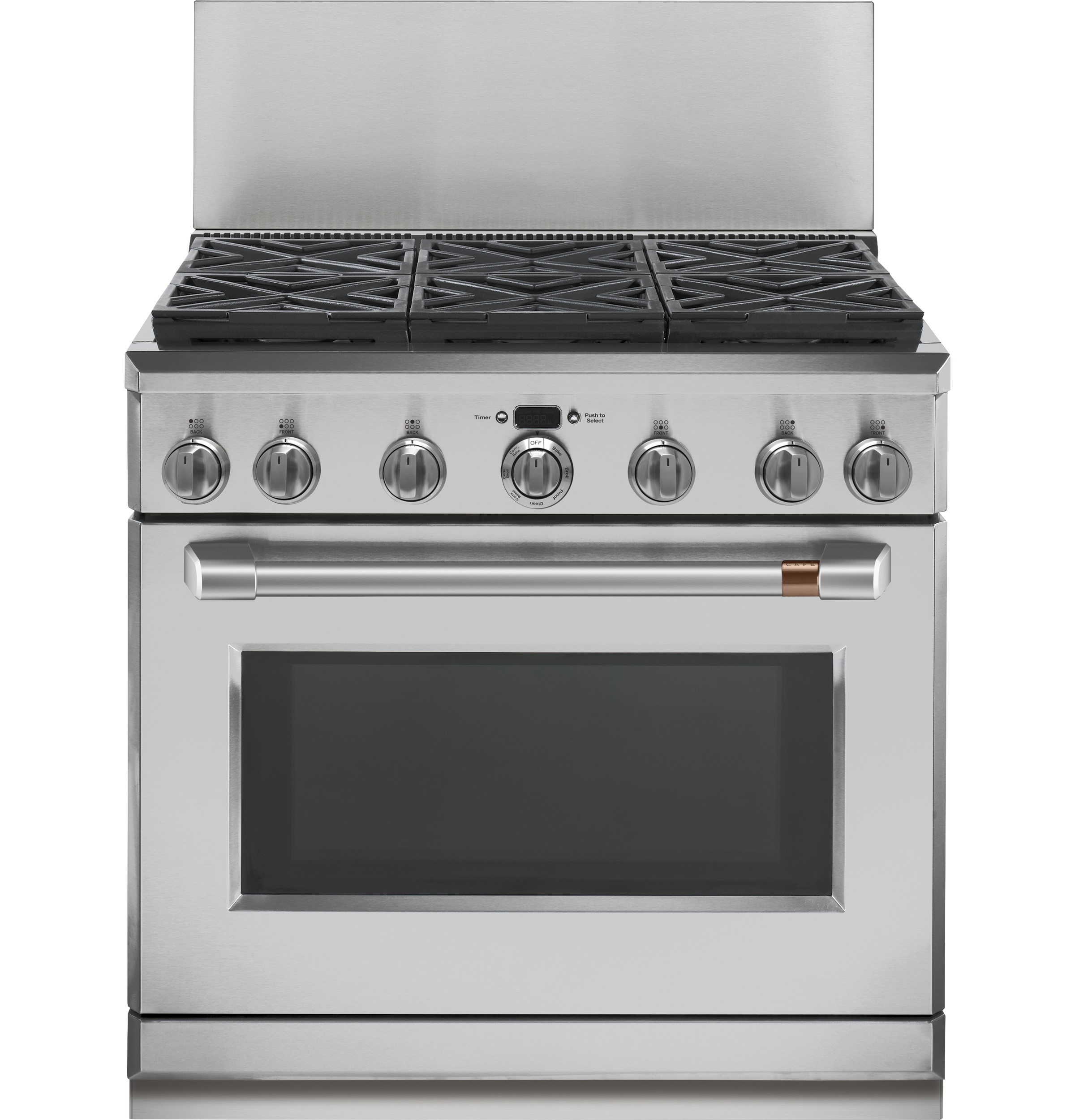 CAFÉ™ Toe Kick Pro Range 36" Brushed Stainless view 5