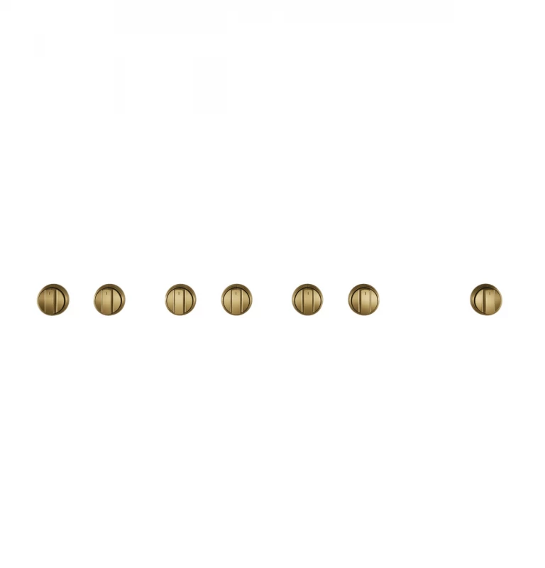 Café 48” Brushed Brass Handle & Knob Set For Pro Range And Rangetop CXPR8HKPMCG
