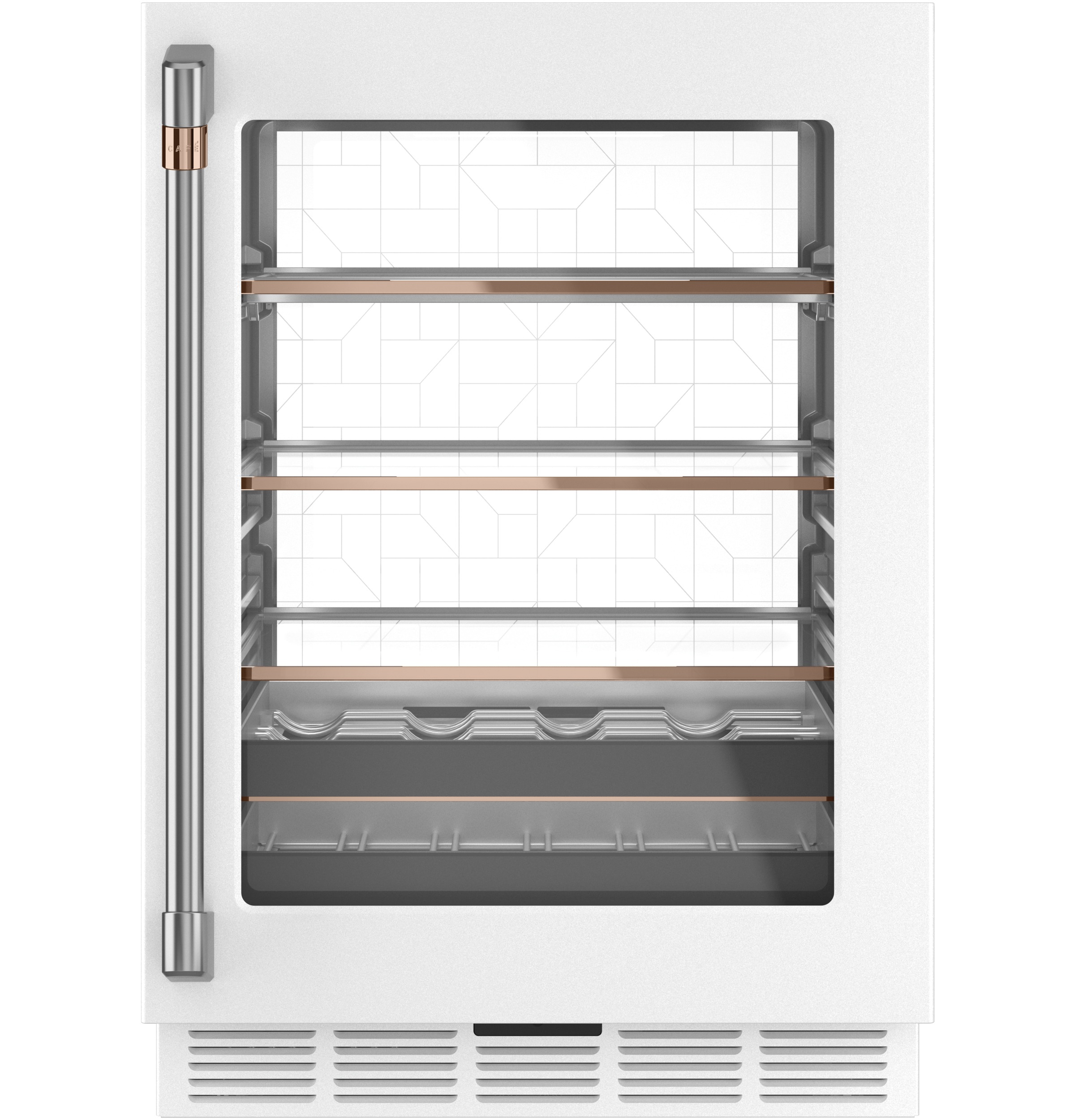 CAFÉ™ Undercounter Handle Kit - Brushed Stainless view 2