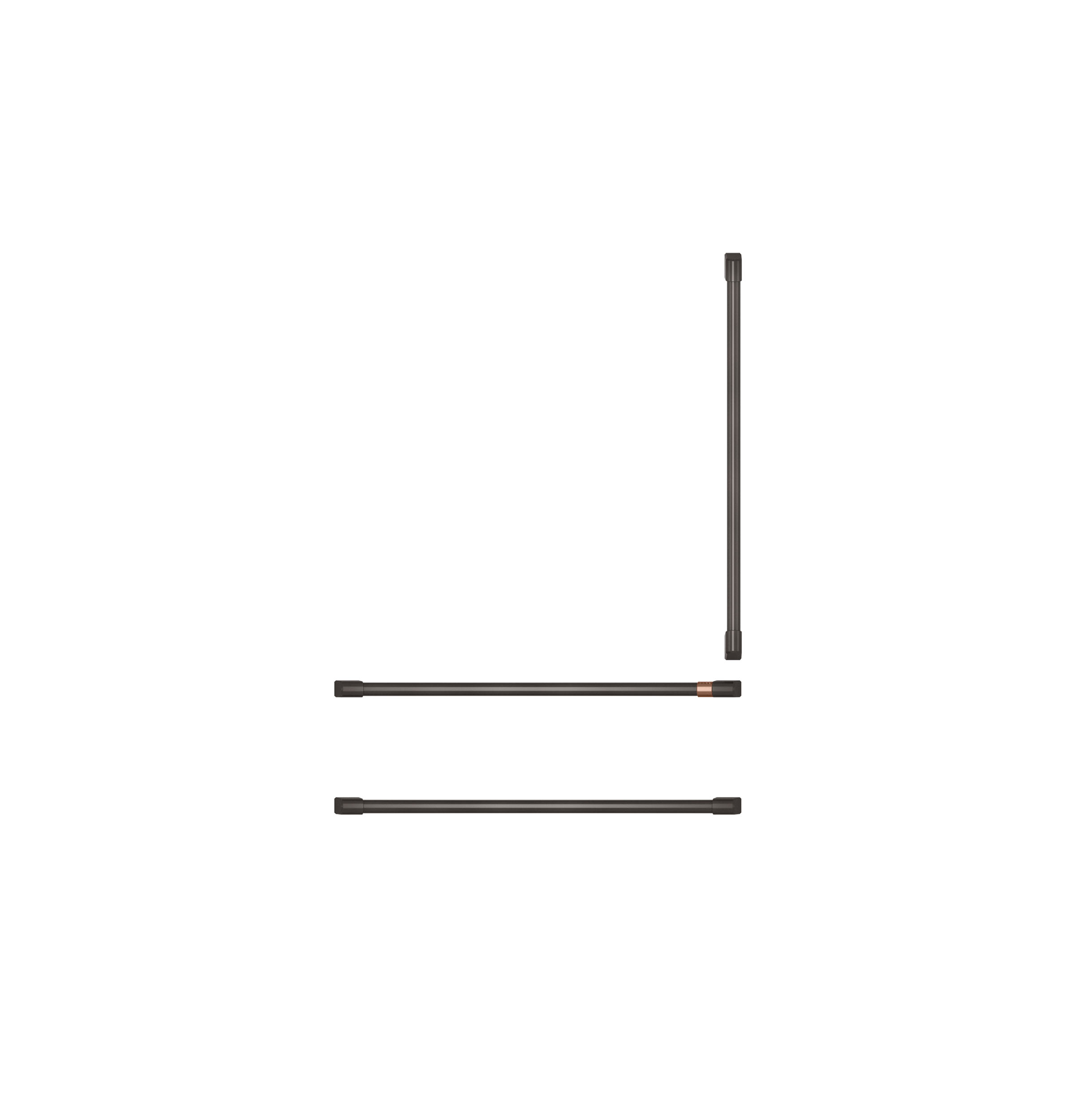 CAFÉ™ Refrigeration Handle Kit - Brushed Black CXSB3H3PVBT