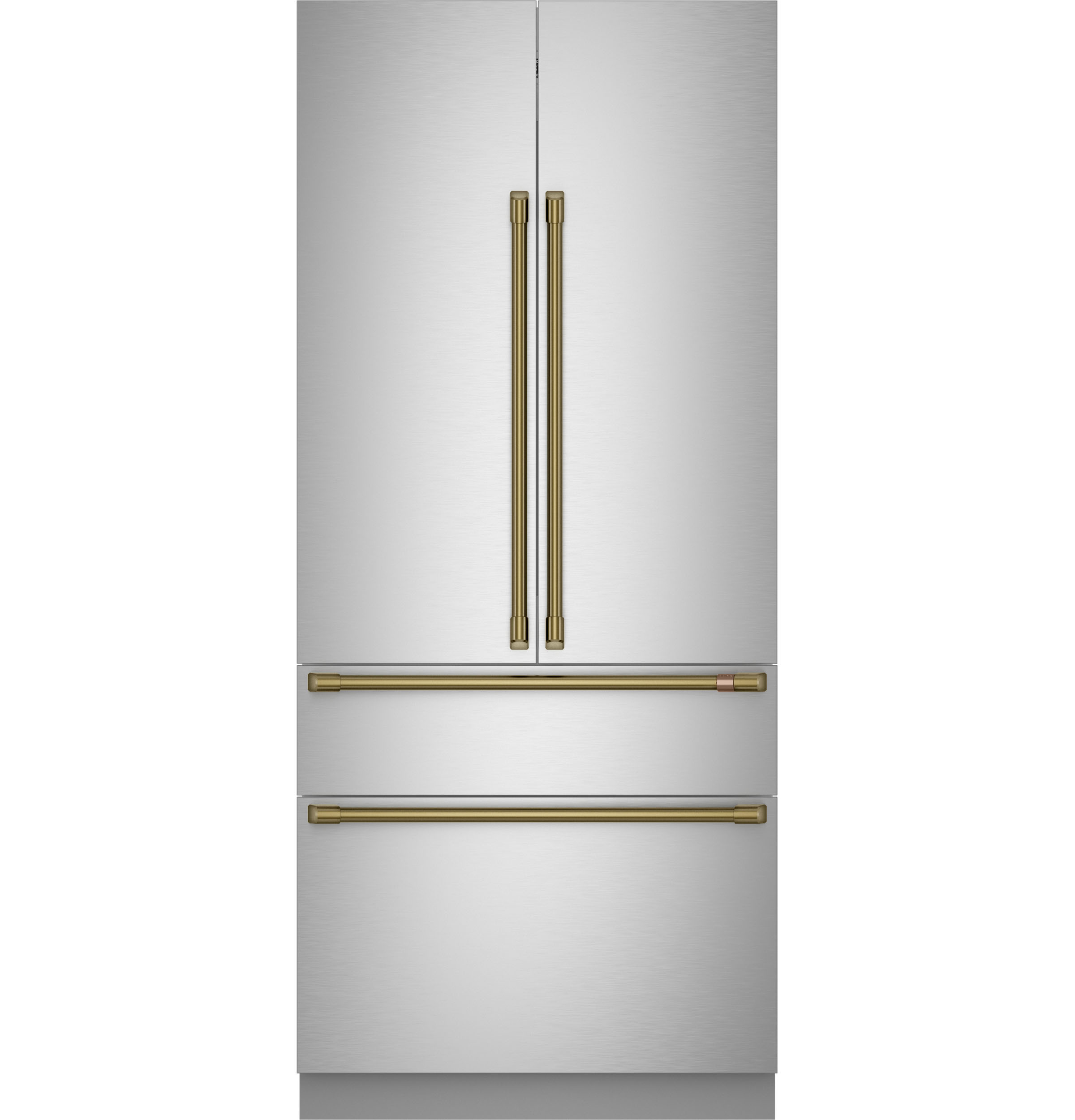 CAFÉ™ Refrigeration Handle Kit - Brushed Brass CXSB4H4PVCG