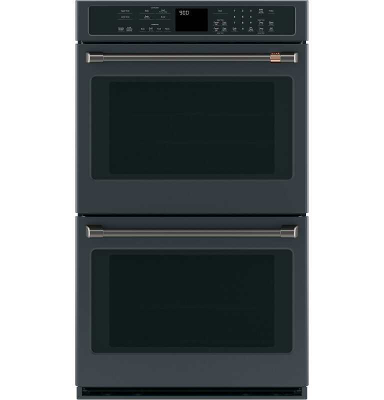 CAFÉ™ 2 - 30” Double Wall Oven Handles - Brushed Black view 2