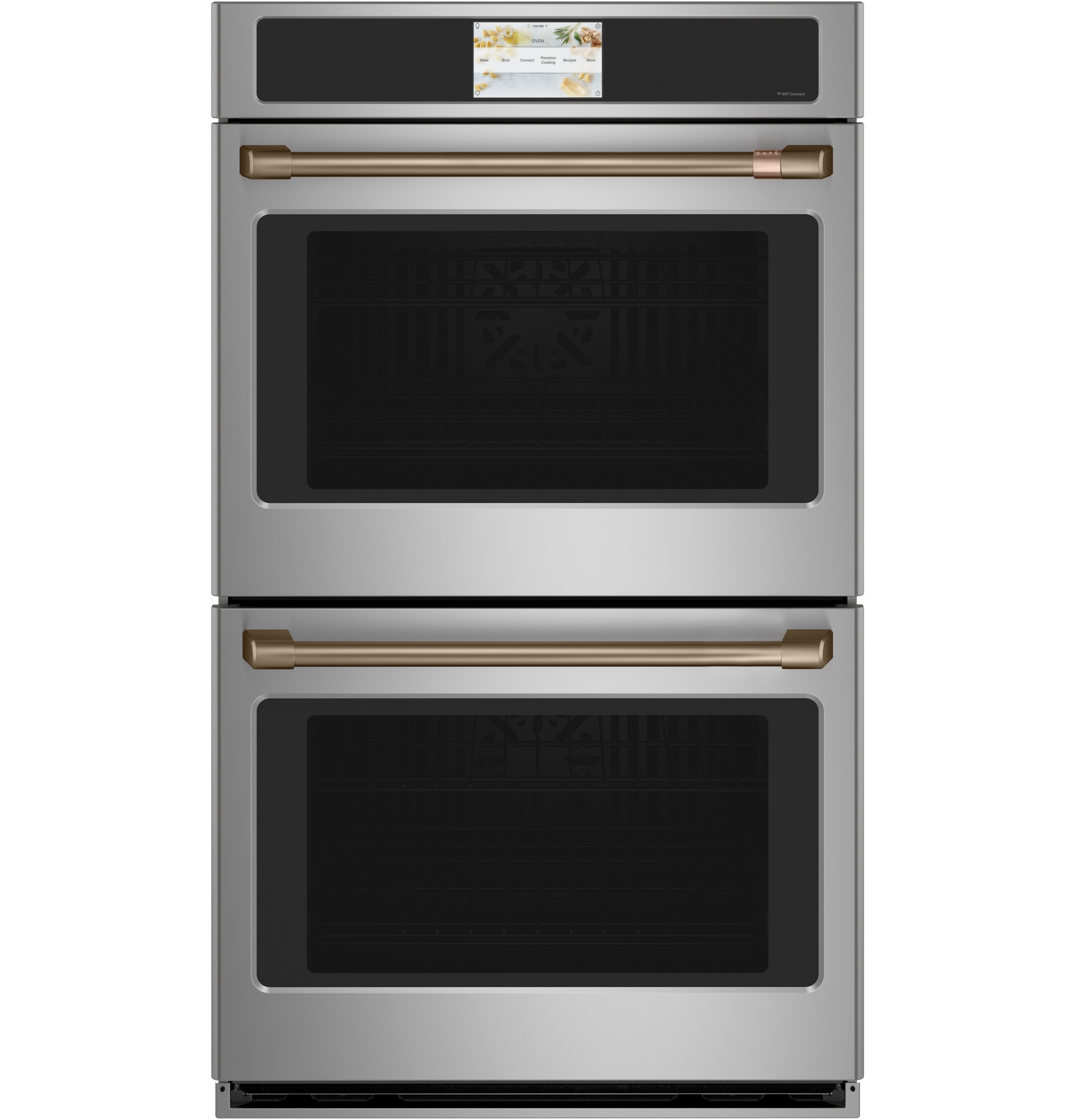 CAFÉ™ 2 - 30” Double Wall Oven Handles - Brushed Bronze view 6