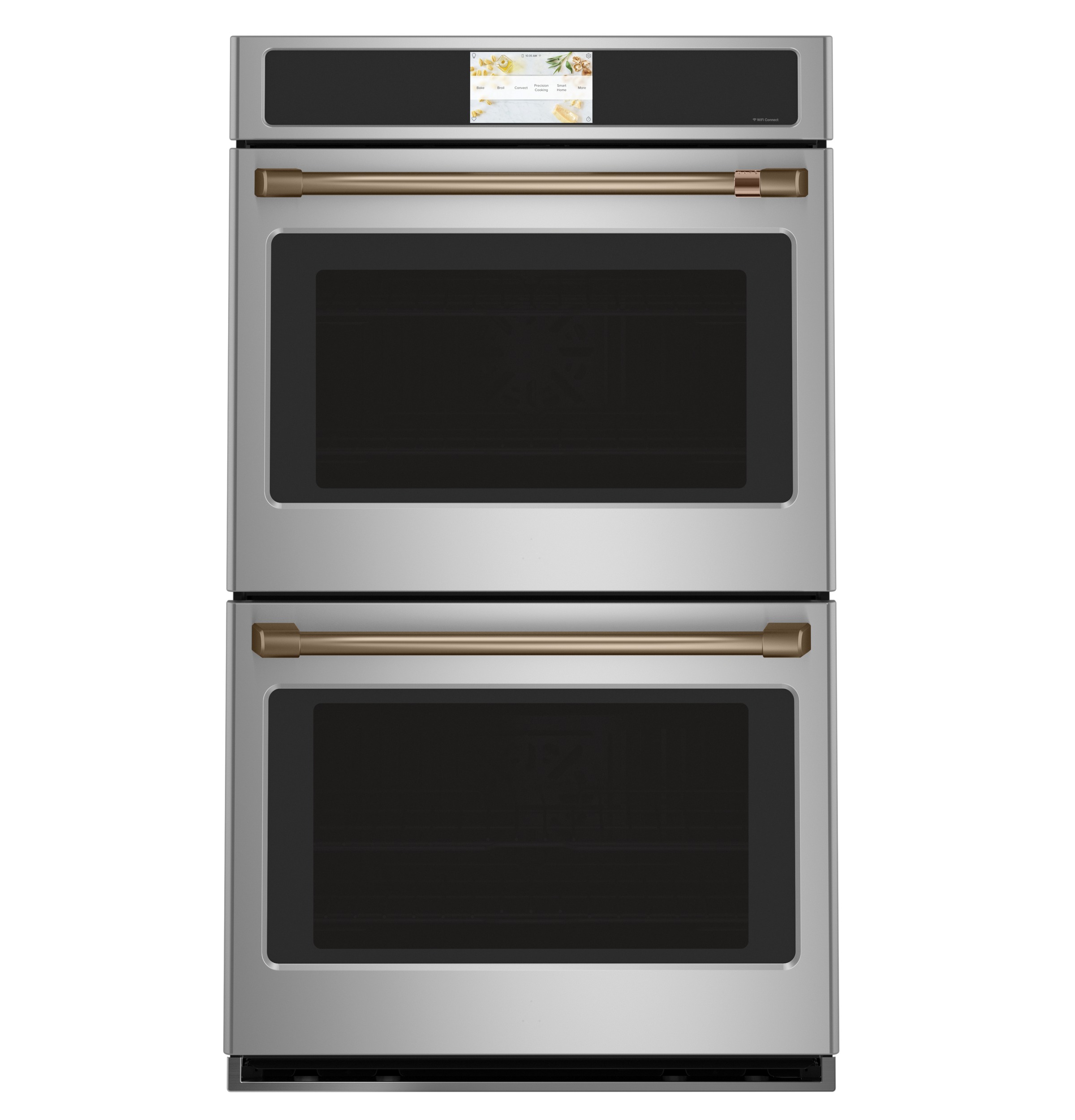 CAFÉ™ 2 - 30” Double Wall Oven Handles - Brushed Bronze view 8
