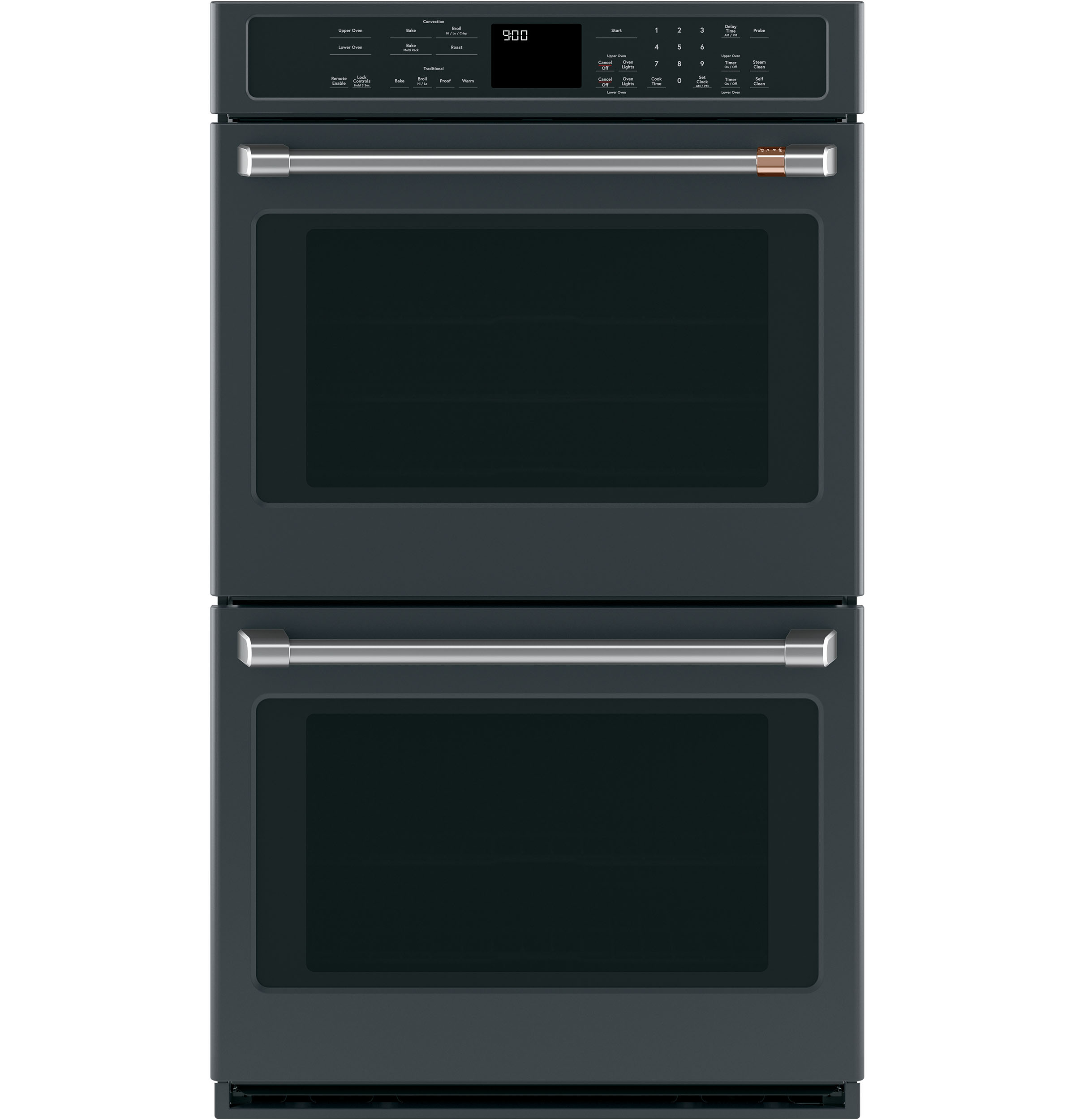 CAFÉ™ 2 - 30” Double Wall Oven Handles - Brushed Stainless CXWD0H0PMSS