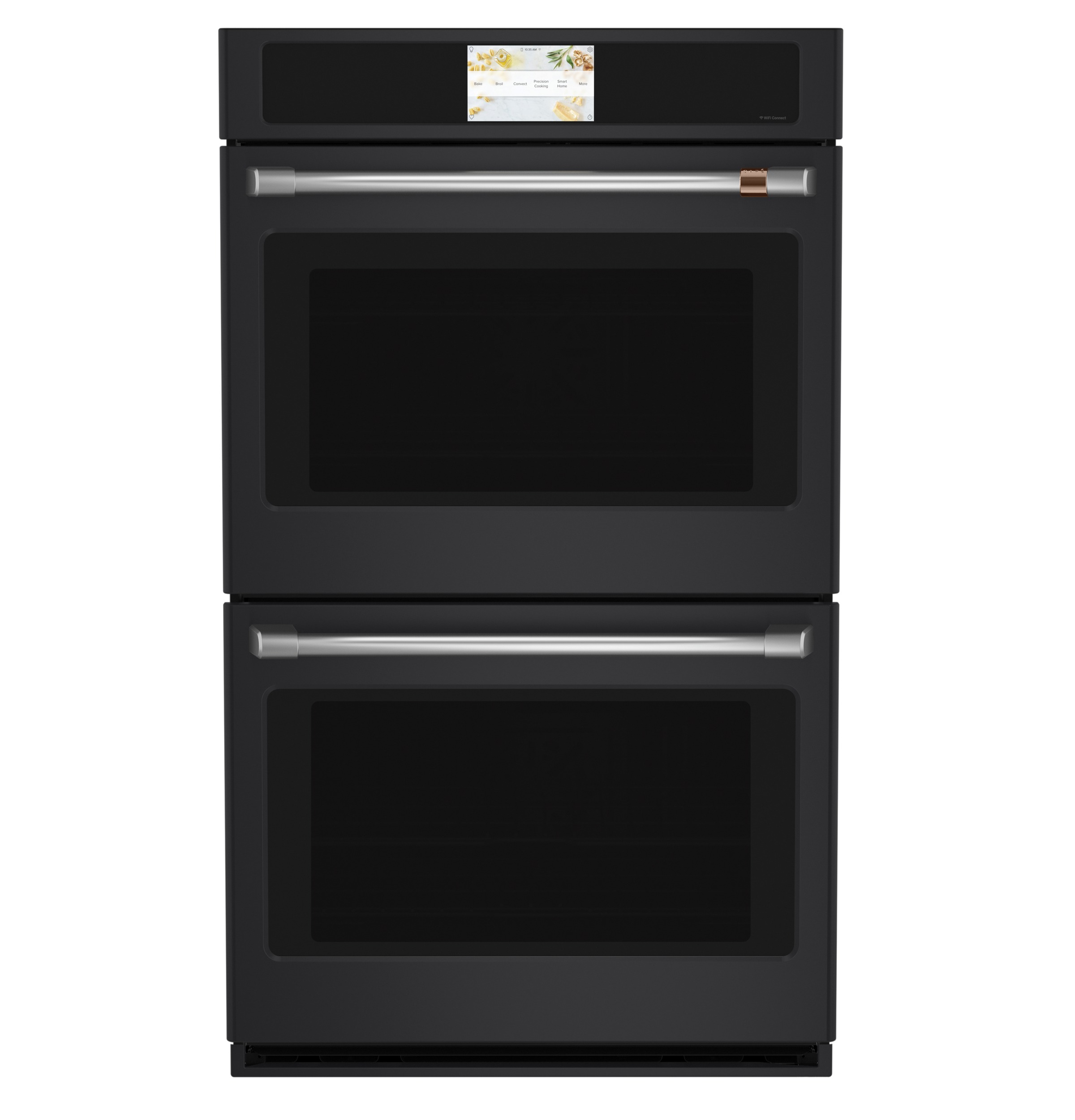 CAFÉ™ 2 - 30” Double Wall Oven Handles - Brushed Stainless CXWD0H0PMSS