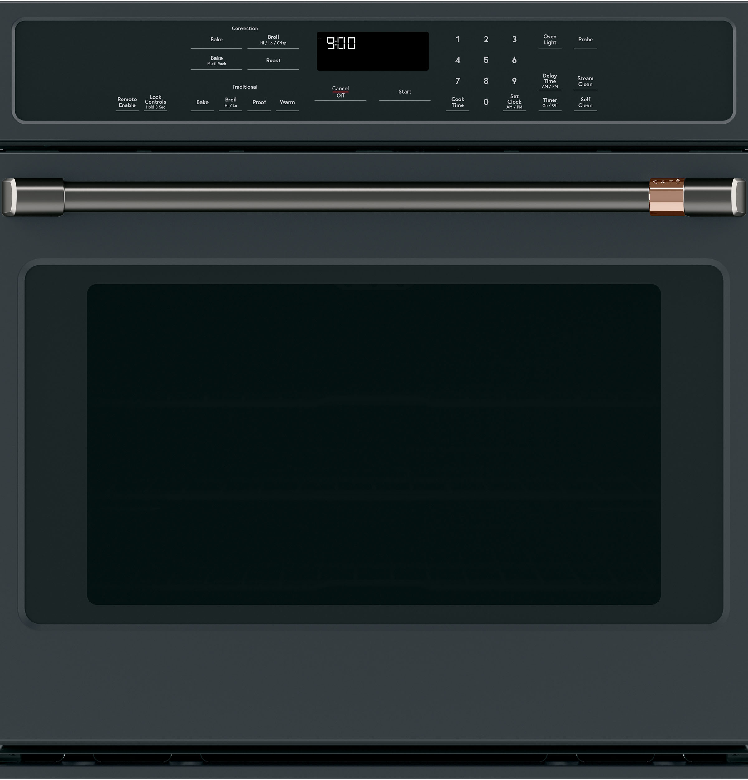 CAFÉ™ 30” Single Wall Oven Handle - Brushed Black view 2