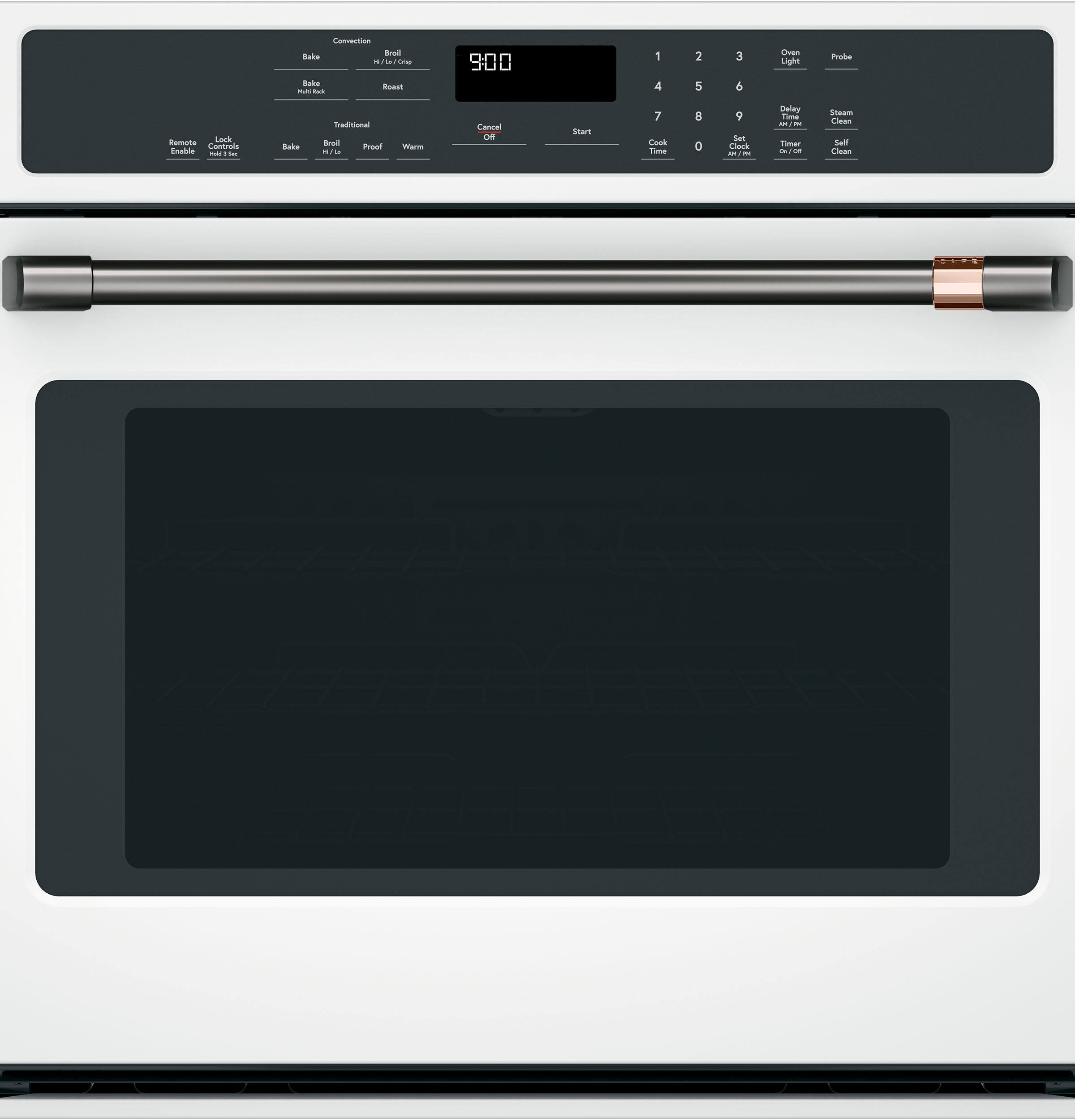 CAFÉ™ 30” Single Wall Oven Handle - Brushed Black view 3
