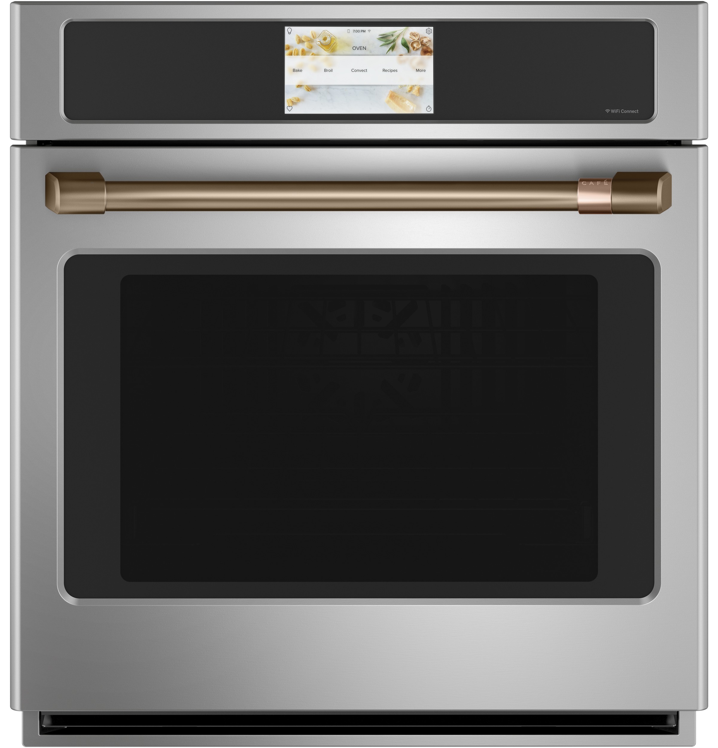 CAFÉ™ Wall Oven/Advantium® oven pro handle kit - 27" - Brushed Bronze view 2