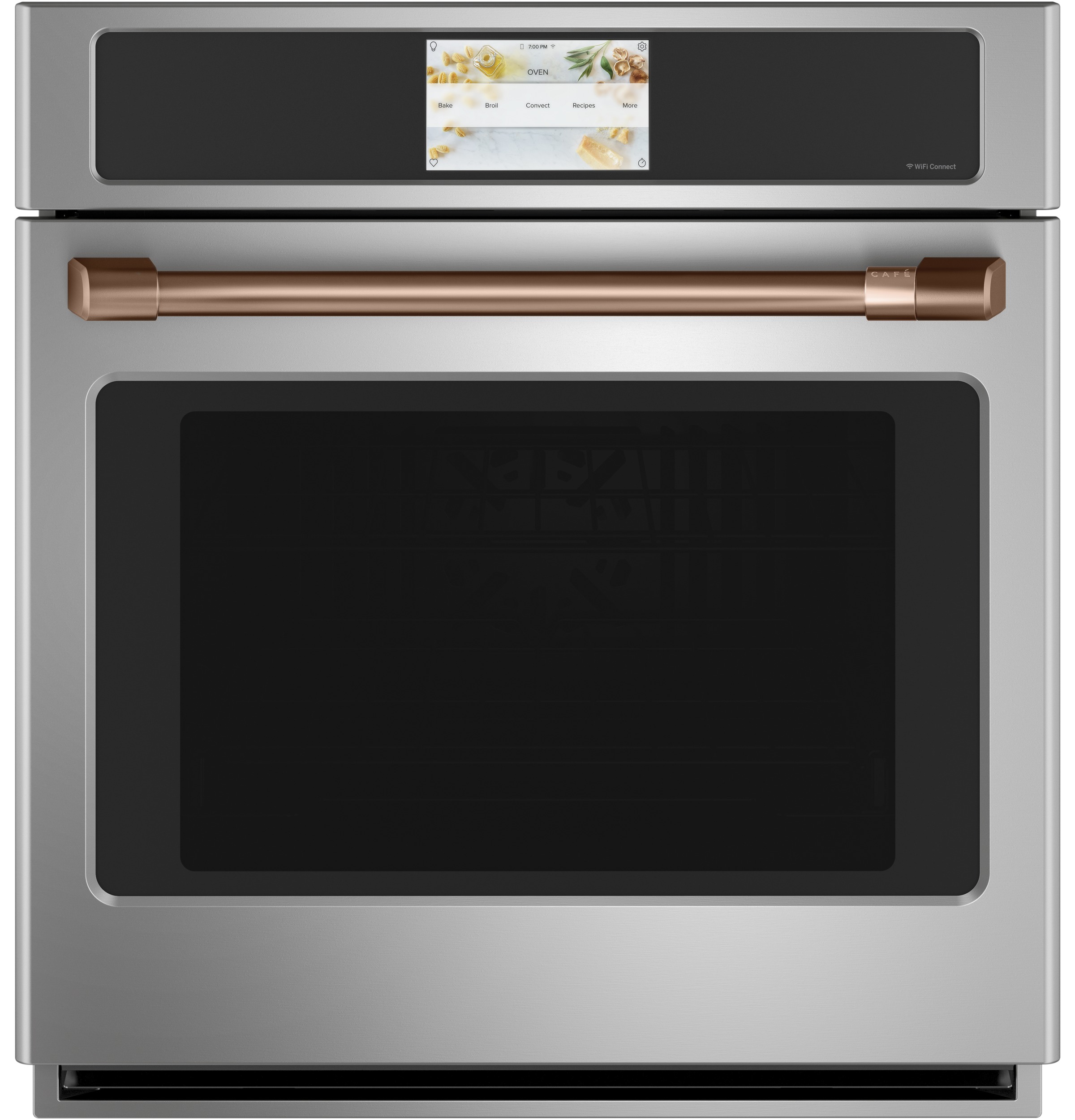 CAFÉ™ Wall Oven/Advantium® oven pro handle kit - 27" - Brushed Copper view 2