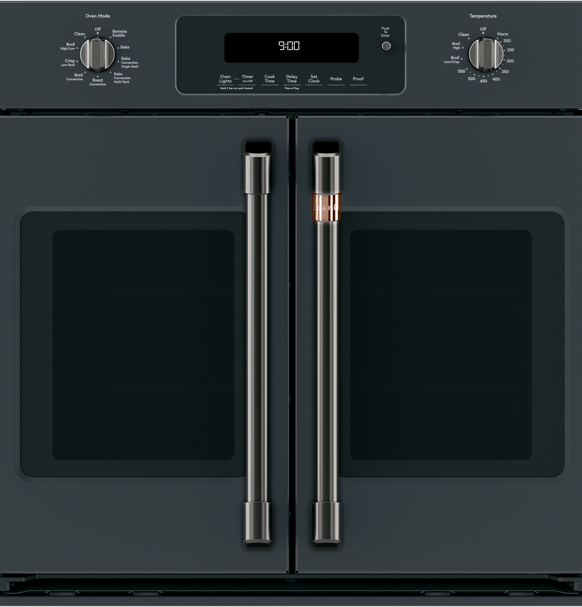 CAFÉ™ 2 French-Door Handles - Brushed Black view 2