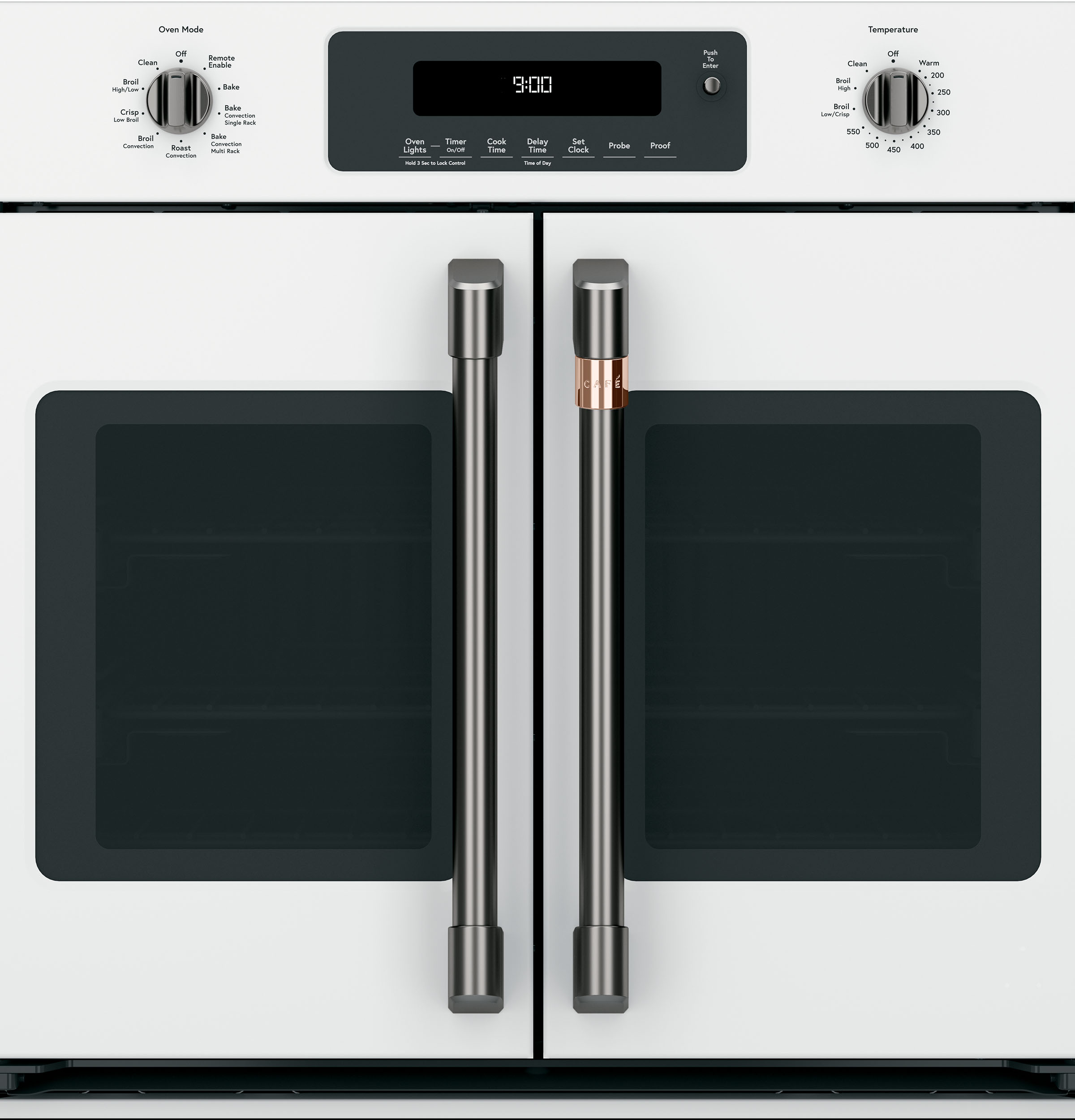 CAFÉ™ 2 French-Door Handles - Brushed Black view 3