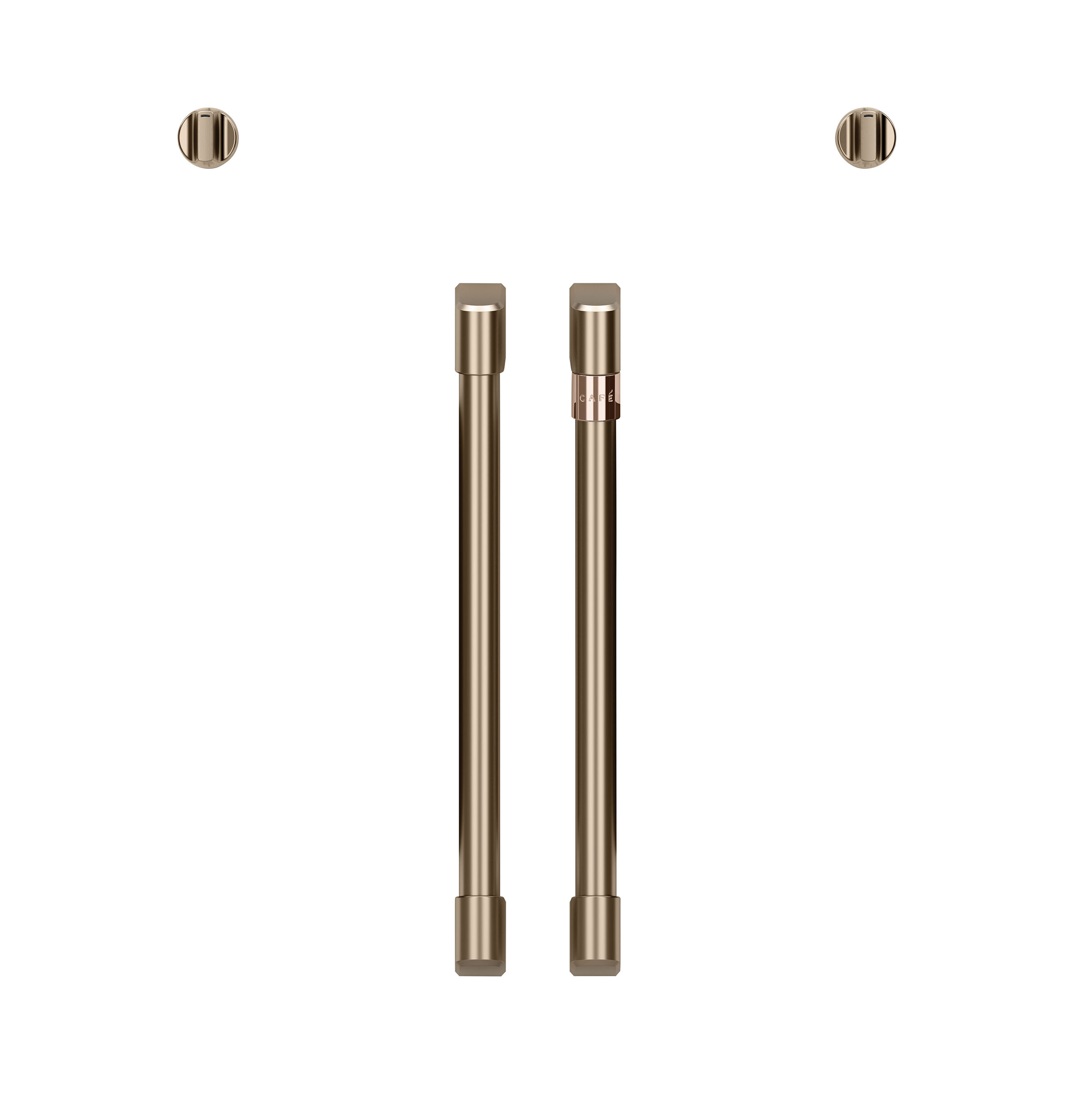 CAFÉ™ 2 French-Door Handles; - Brushed Bronze view 6