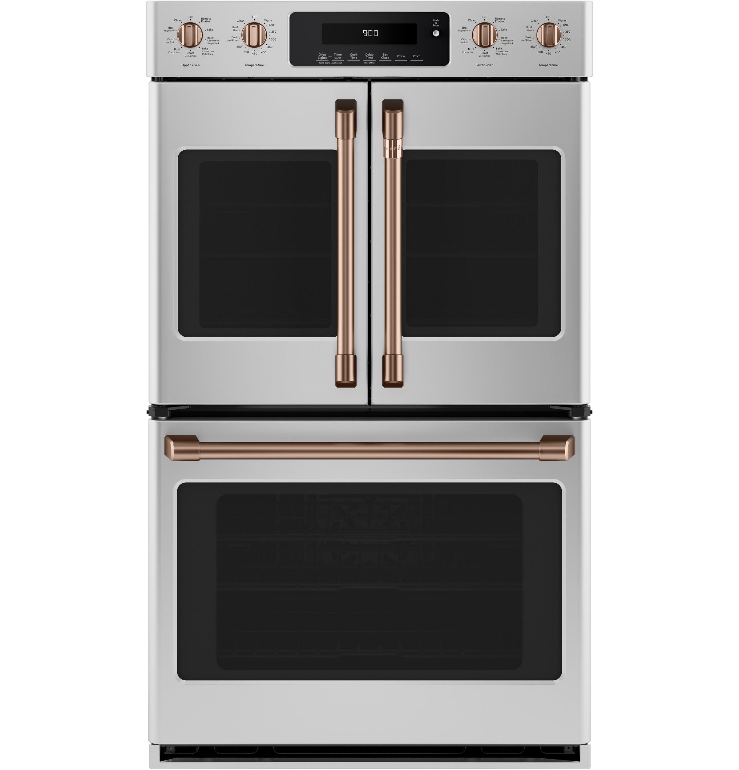 CAFÉ™ 2 French-Door Handles; - Brushed Copper CXWSFHKPMCU