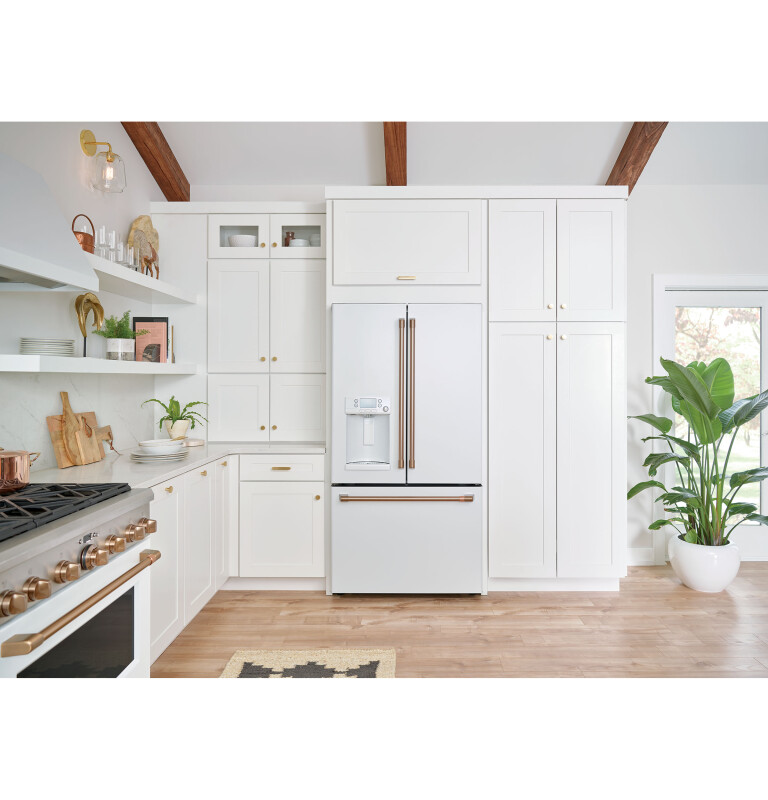 CAFÉ™ ENERGY STAR® 22.1 Cu. Ft. Smart Counter-Depth French-Door Refrigerator with Hot Water Dispenser view 11
