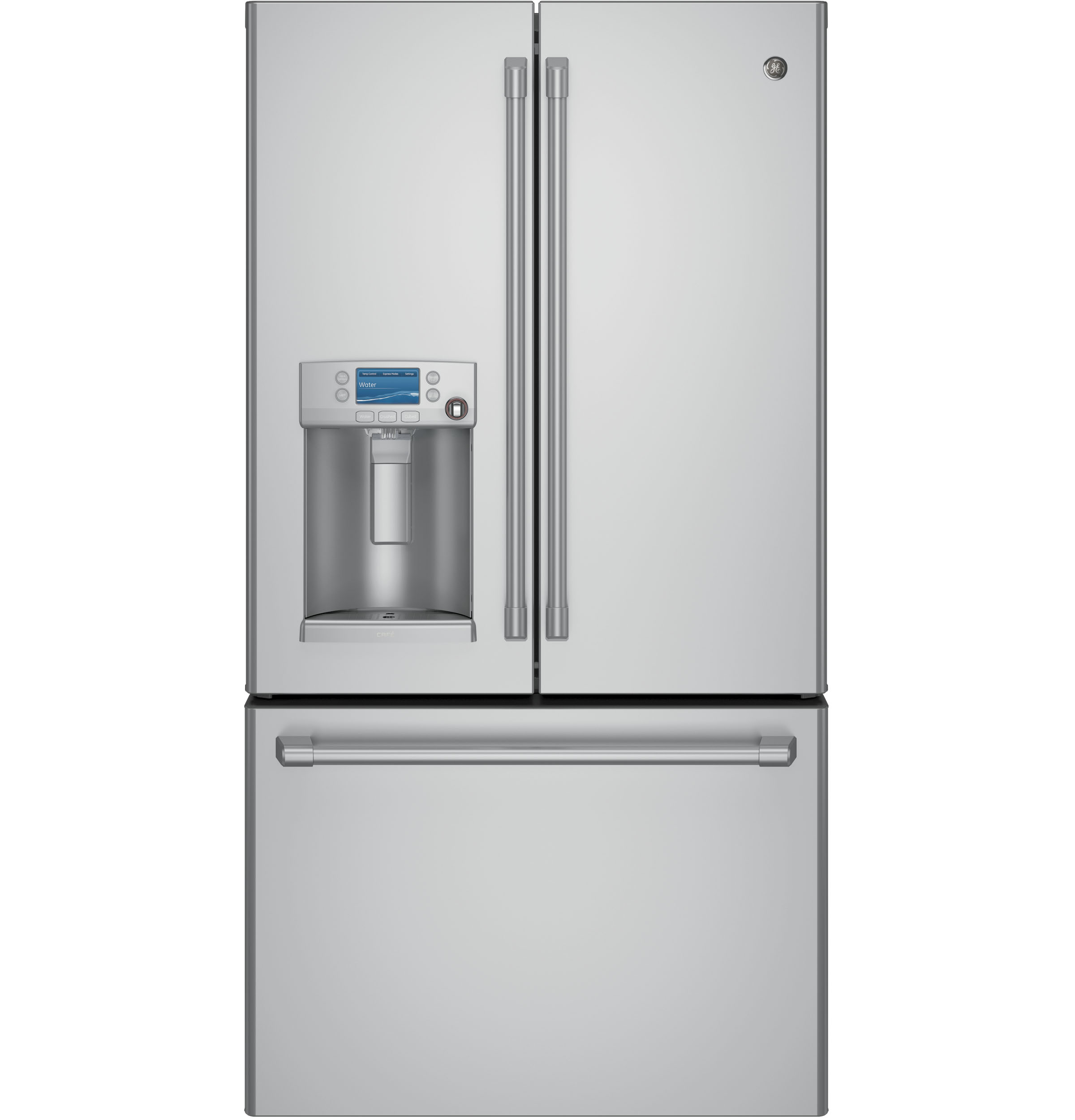 Café Series 22.2 Cu. Ft. Counter-depth French-door Refrigerator With Hot Water Dispenser CYE22TSHSS
