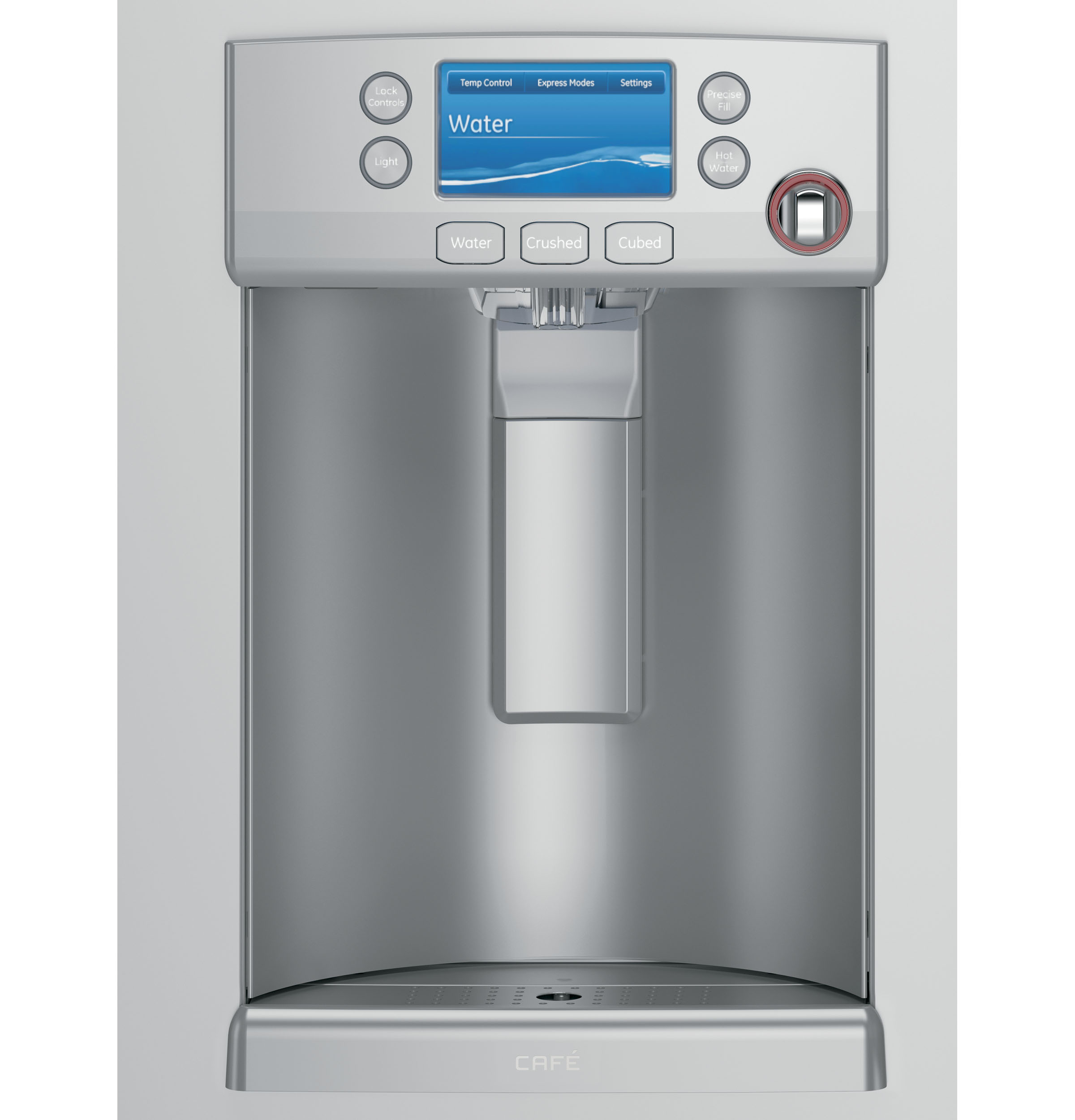 Café Series 22.2 Cu. Ft. Counter-depth French-door Refrigerator With Hot Water Dispenser CYE22TSHSS