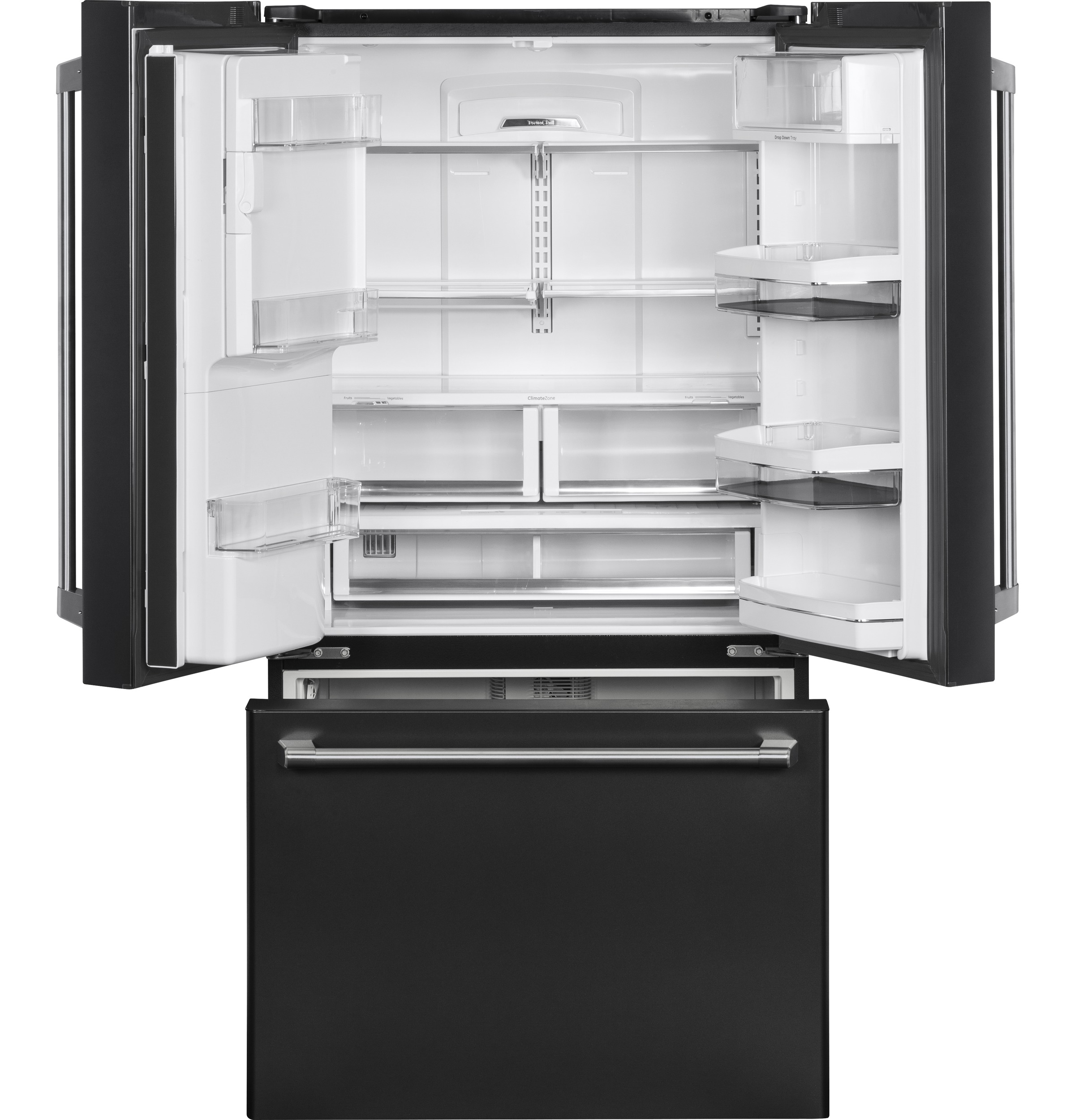 Café Series 22.2 Cu. Ft. Counter-depth French-door Refrigerator With Keurig K-cup Brewing System CYE22UELDS