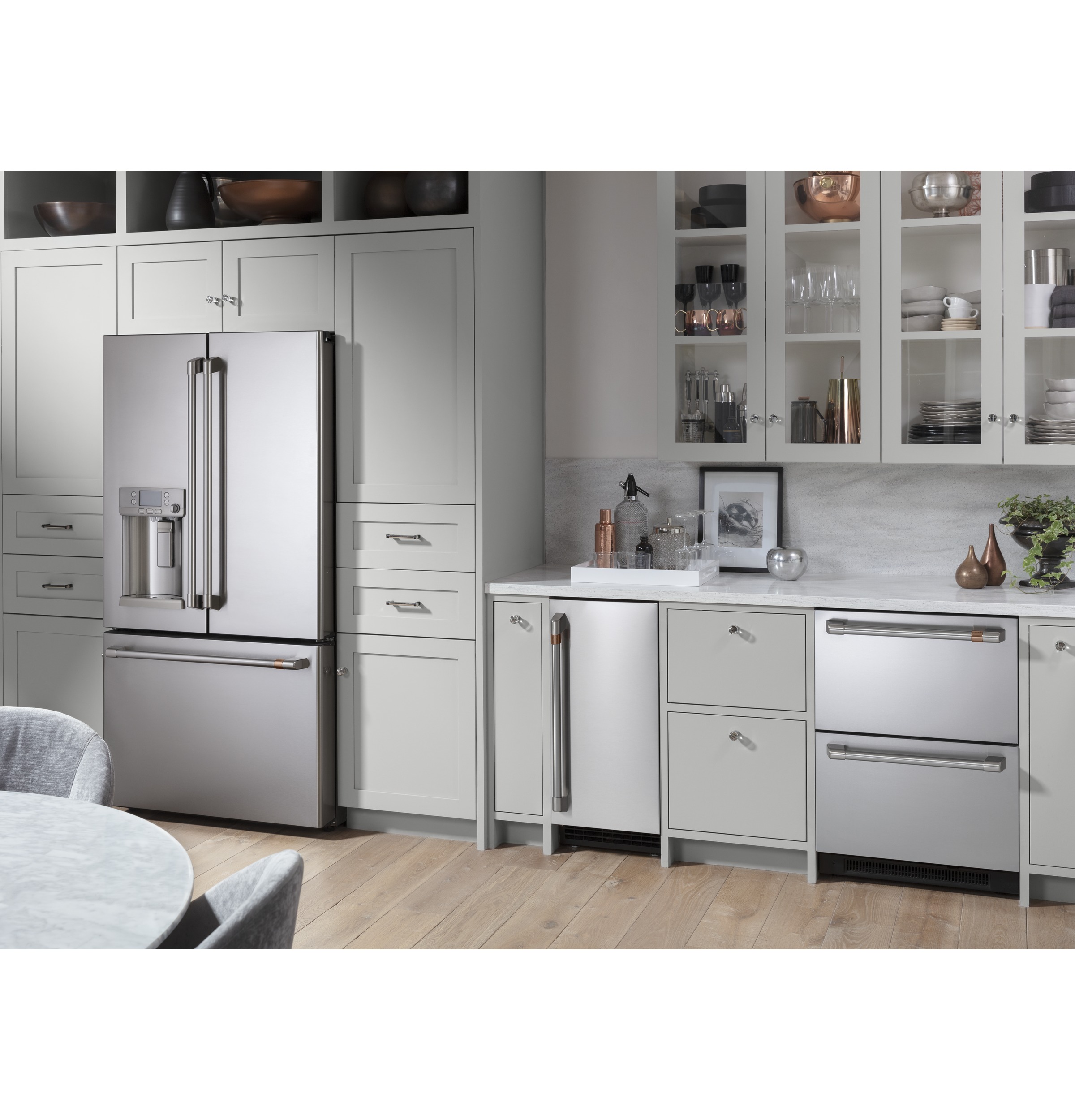 CAFÉ™ ENERGY STAR® 22.1 Cu. Ft. Smart Counter-Depth French-Door Refrigerator with Keurig® K-Cup® Brewing System view 19