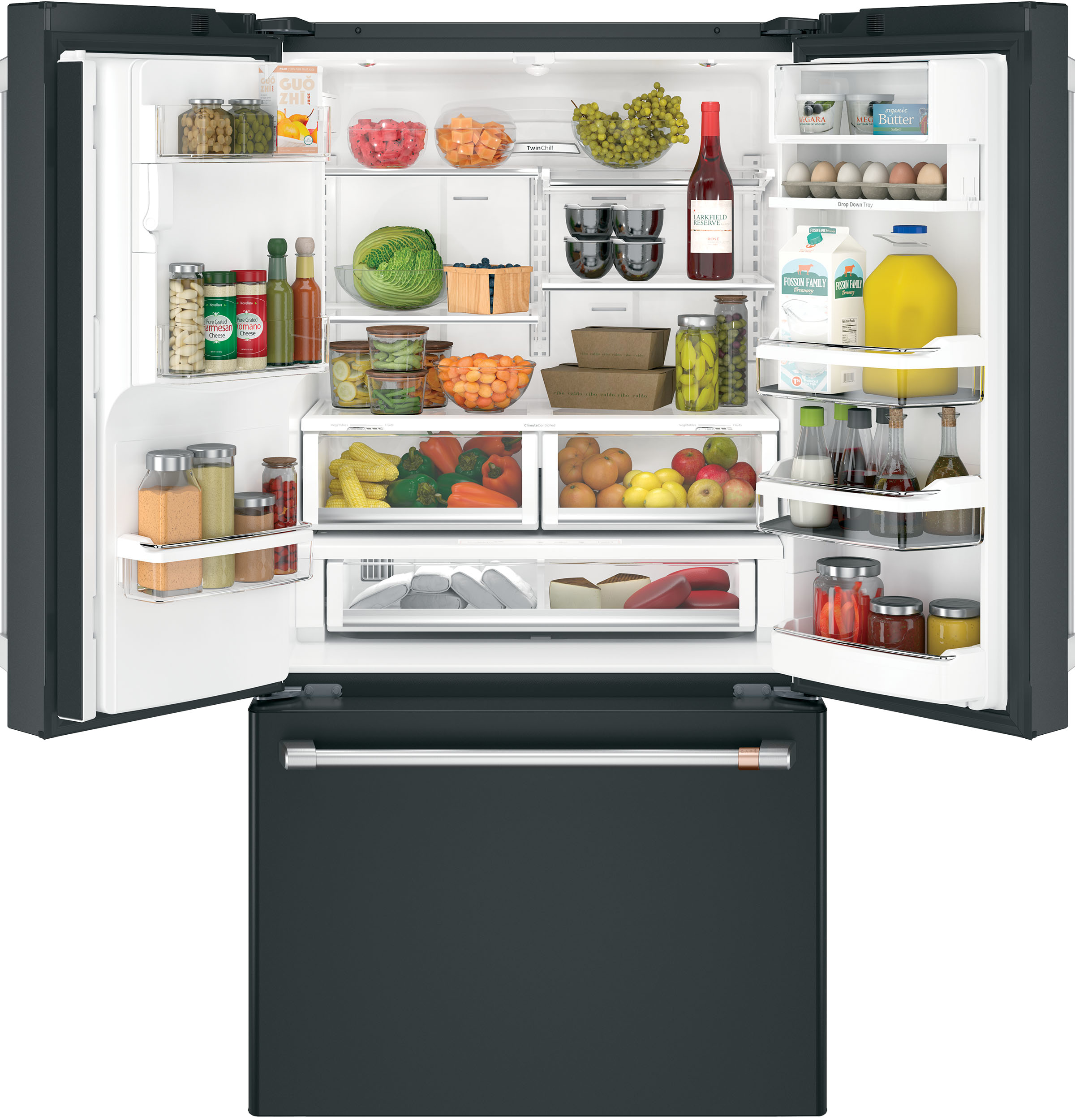 Café 22.1 Cu. Ft. Counter-depth French-door Refrigerator With Keurig K-cup Brewing System CYE22UP3MD1