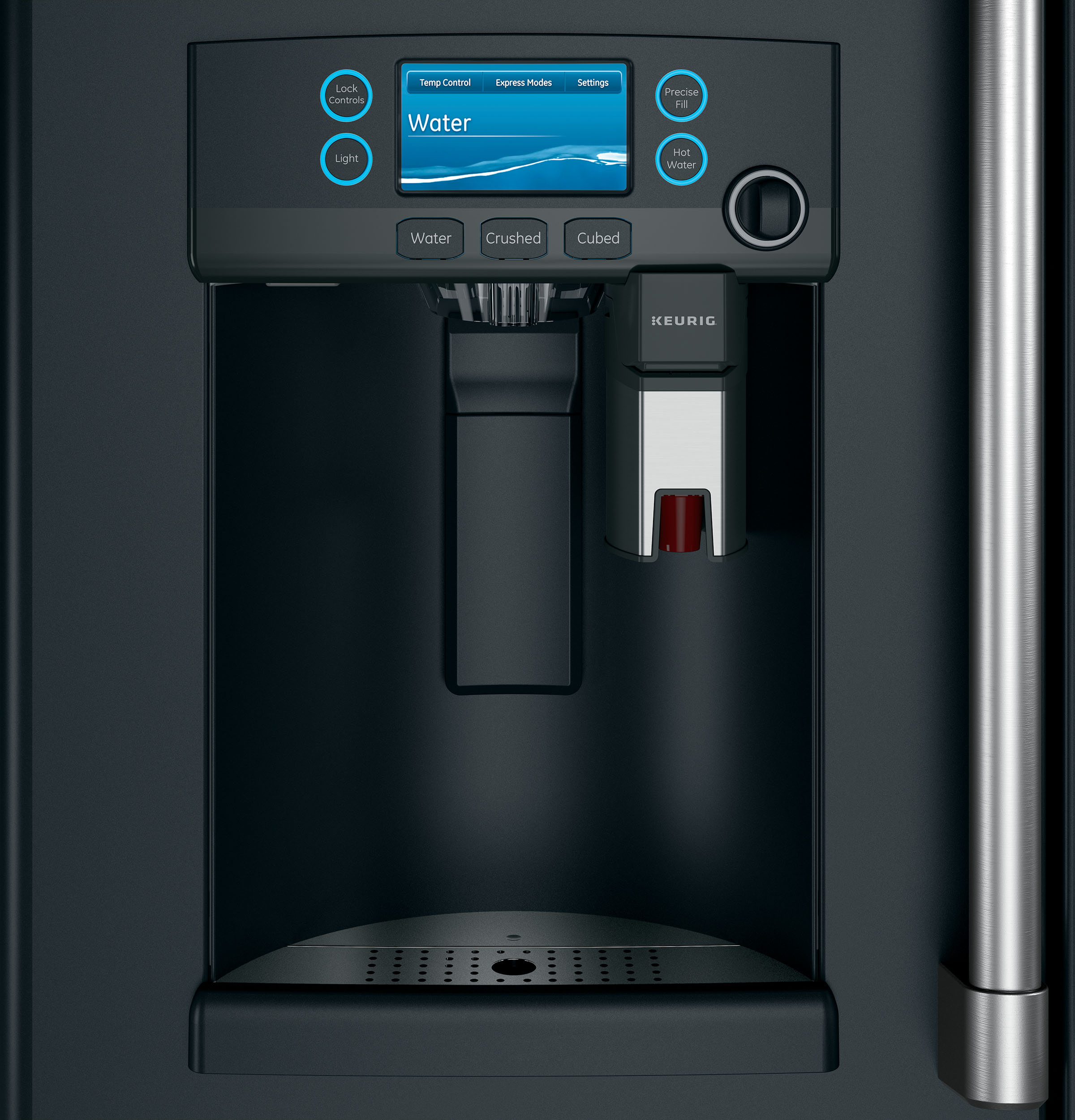 Café 22.1 Cu. Ft. Counter-depth French-door Refrigerator With Keurig K-cup Brewing System CYE22UP3MD1
