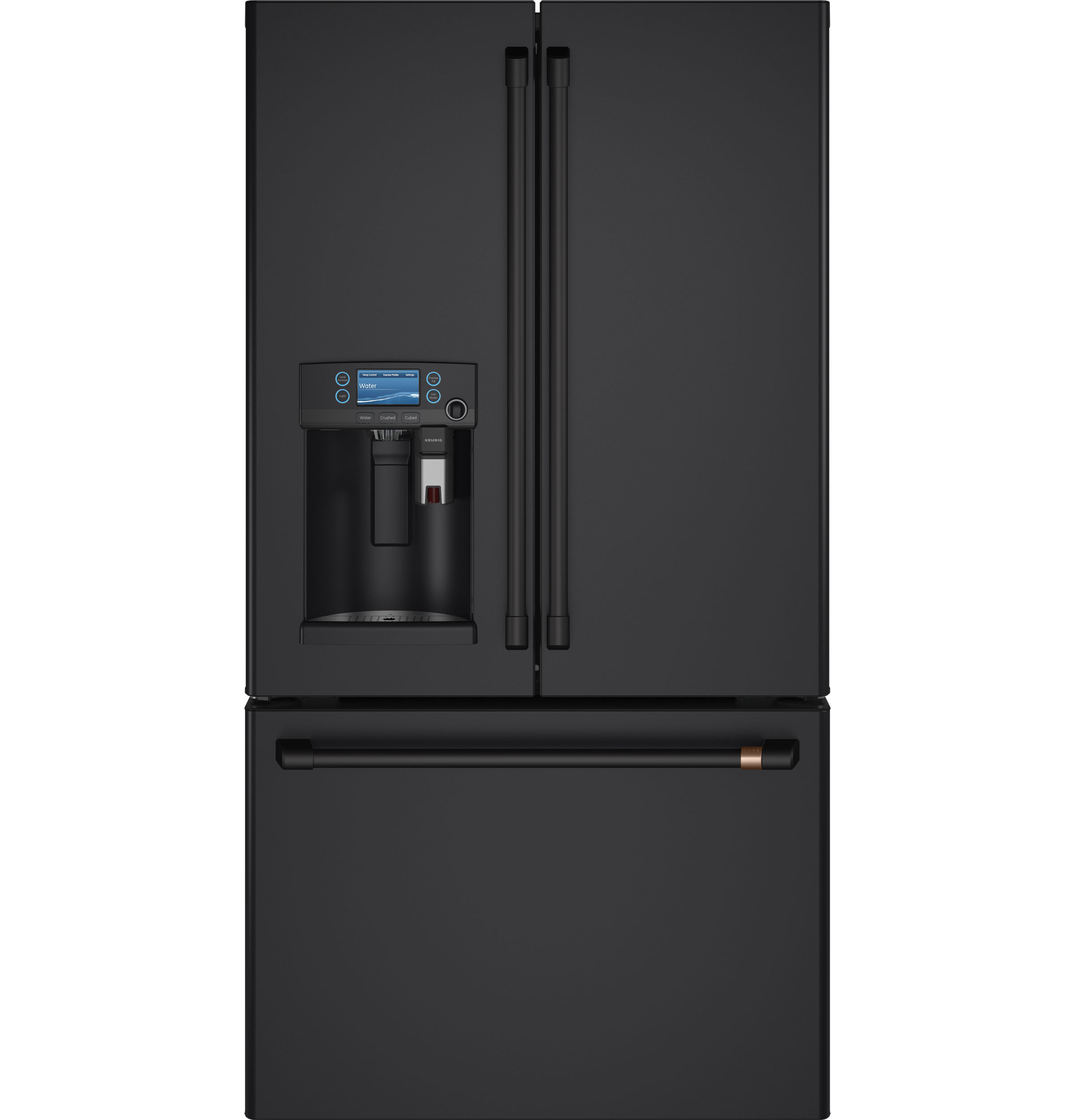 Café 22.1 Cu. Ft. Counter-depth French-door Refrigerator With Keurig K-cup Brewing System CYE22UP3MD1