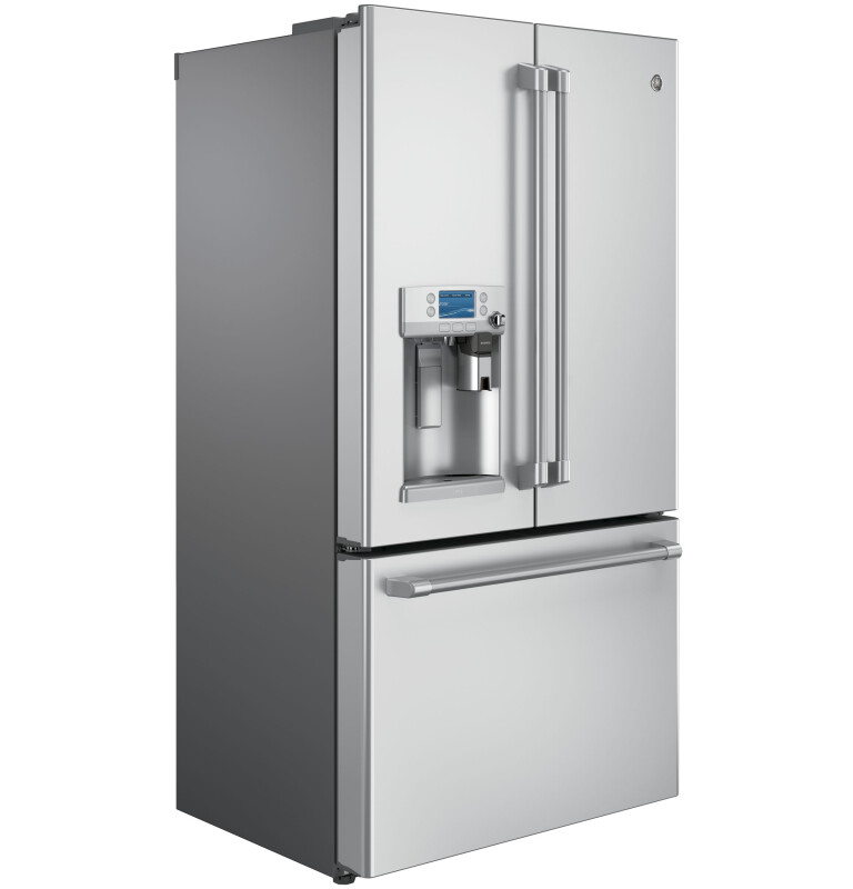 Café Series 22.2 Cu. Ft. Counter-depth French-door Refrigerator With Keurig K-cup Brewing System CYE22USHSS