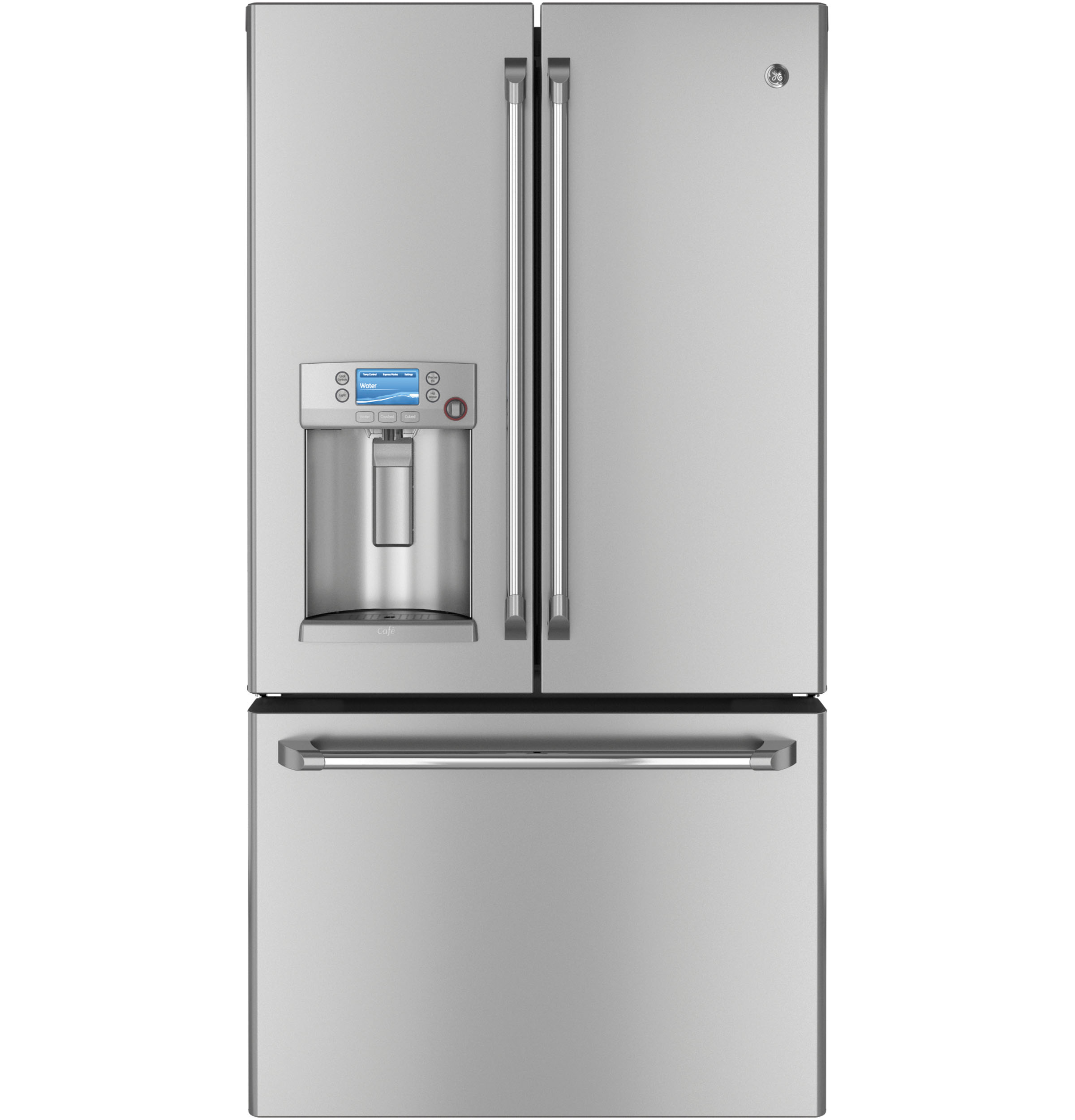 Café Series 23.1 Cu. Ft. Counter-depth French-door Refrigerator CYE23TSDSS
