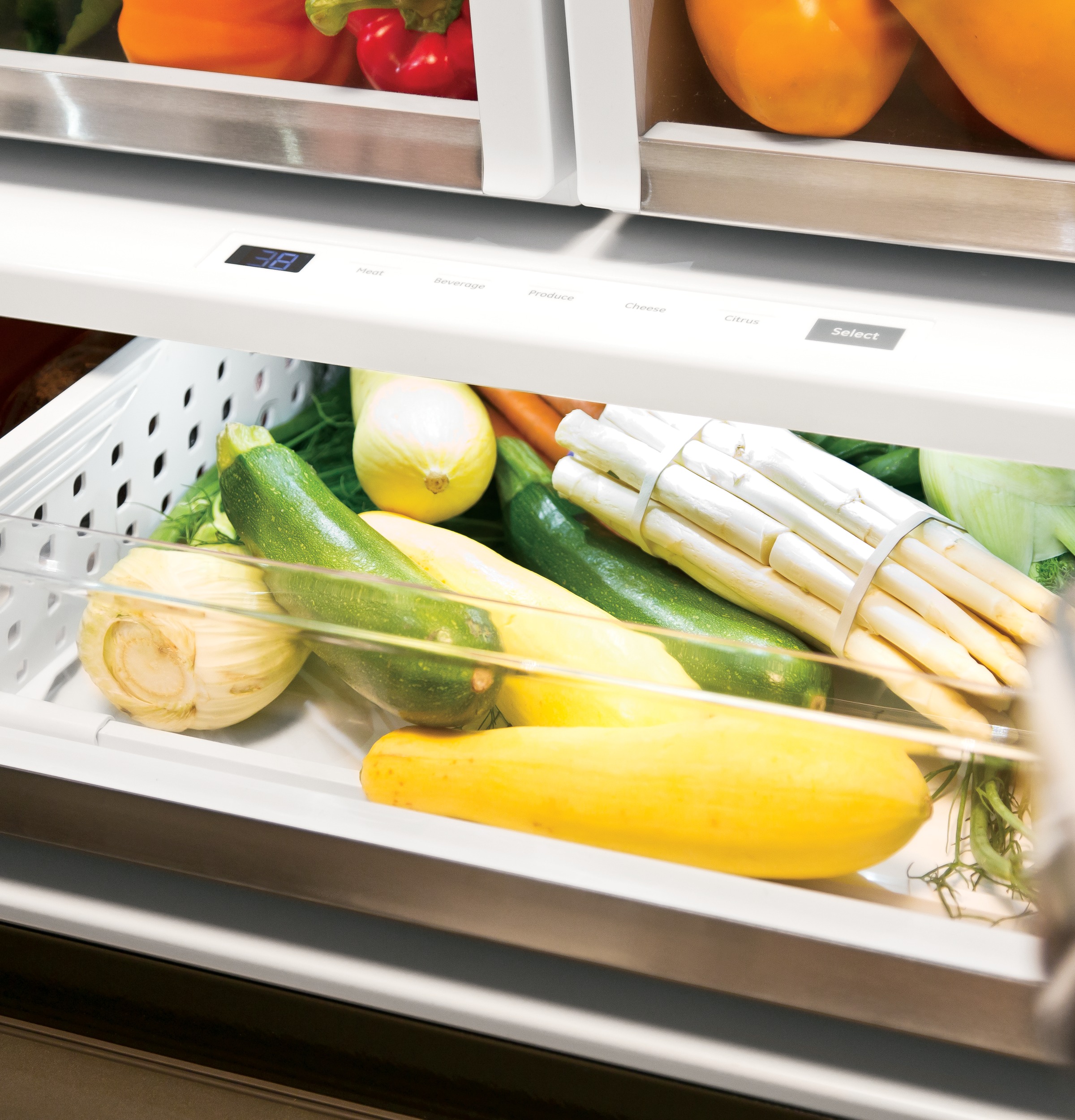 Café Series 23.1 Cu. Ft. Counter-depth French-door Refrigerator CYE23TSDSS