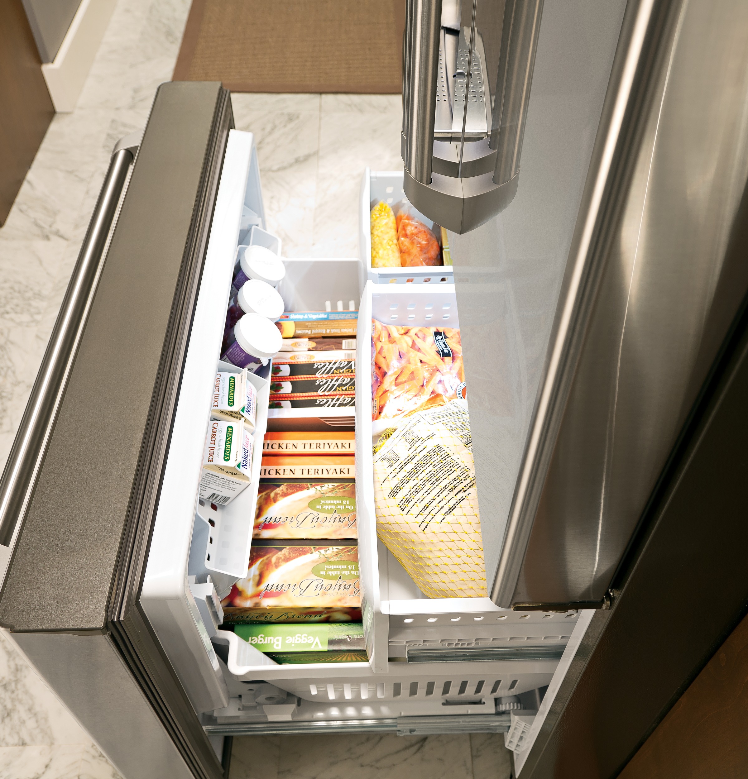 Café Series 23.1 Cu. Ft. Counter-depth French-door Refrigerator CYE23TSDSS