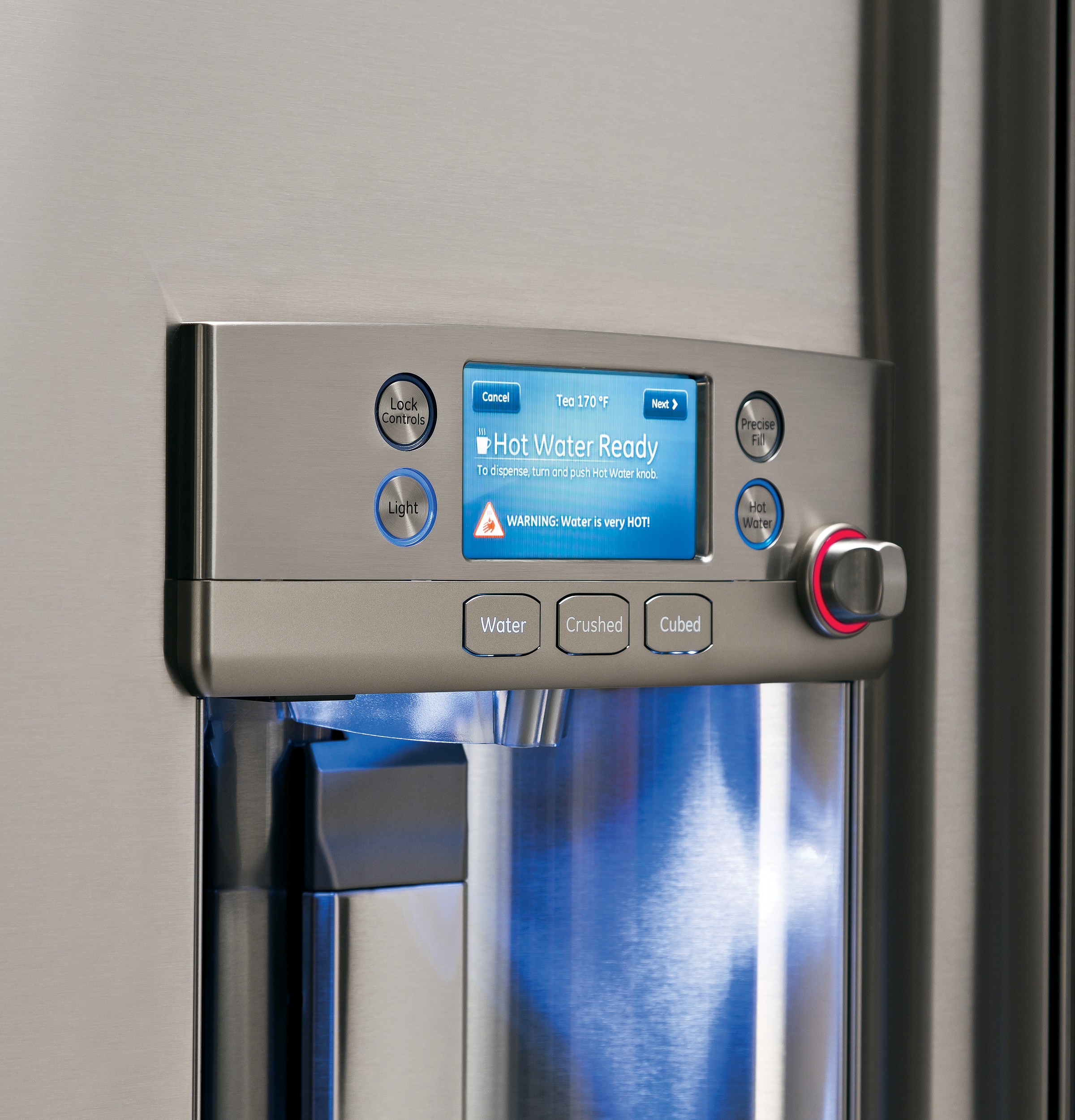 Café Series 23.1 Cu. Ft. Counter-depth French-door Refrigerator CYE23TSDSS