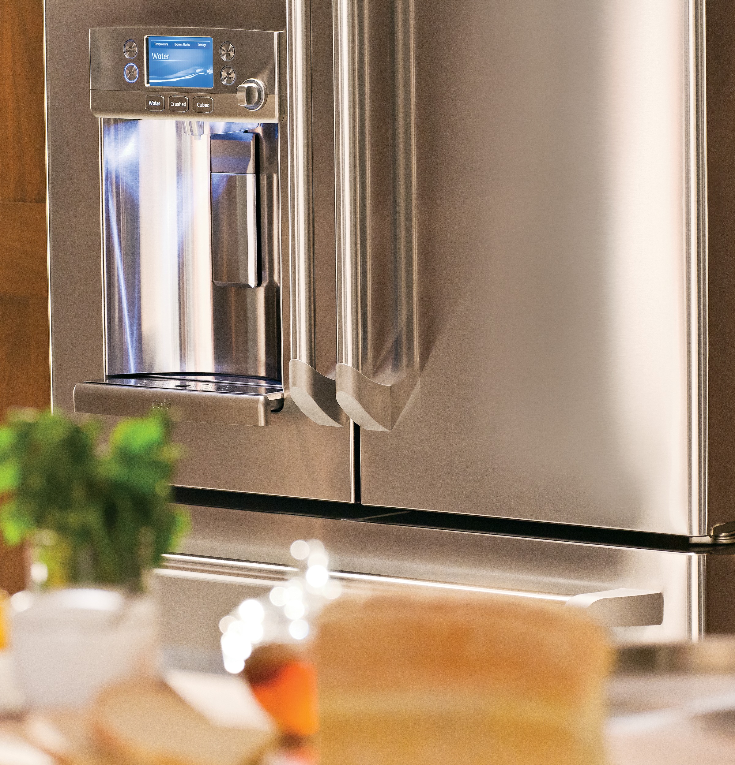 Café Series 23.1 Cu. Ft. Counter-depth French-door Refrigerator CYE23TSDSS