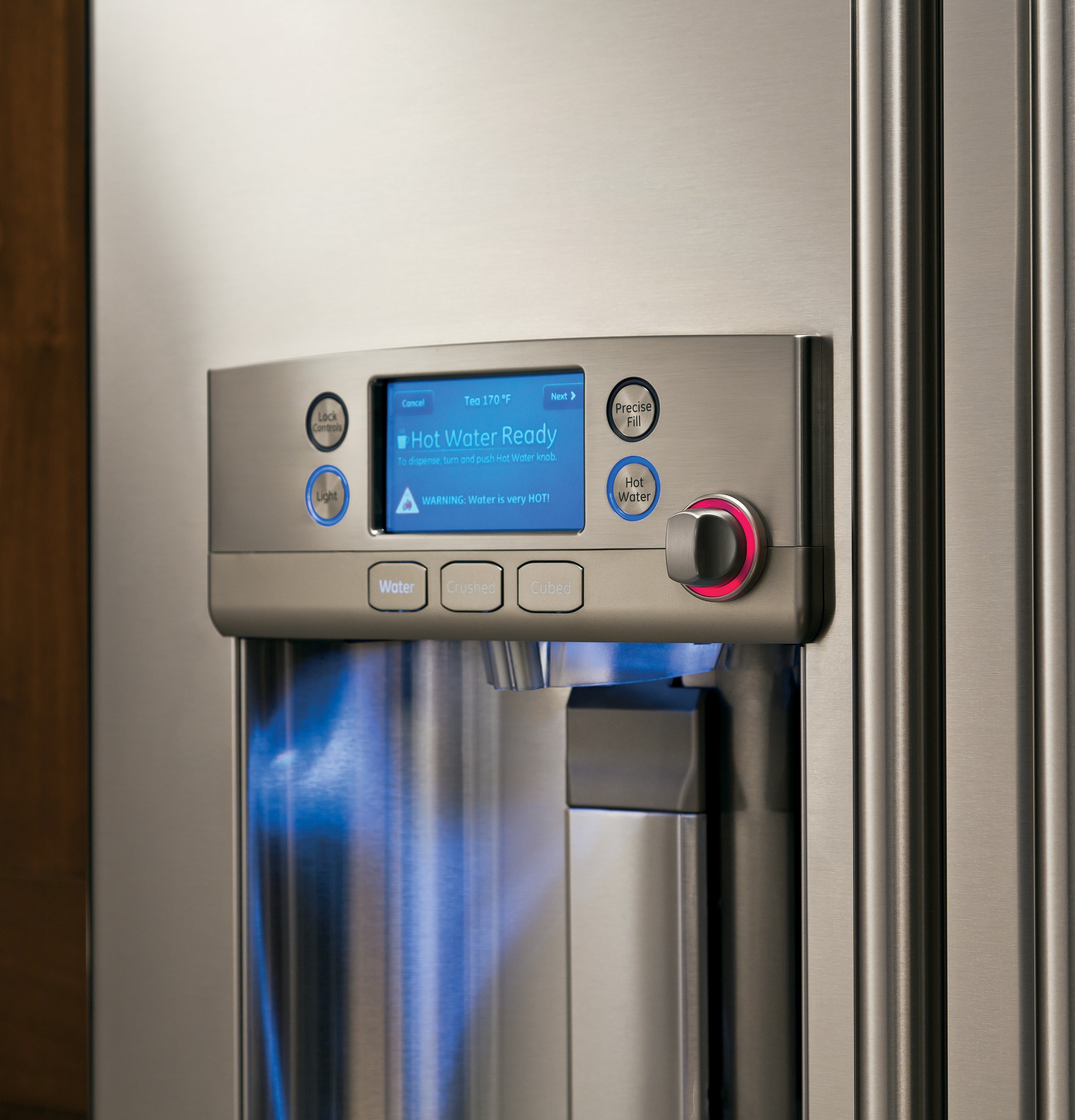Café Series 23.1 Cu. Ft. Counter-depth French-door Refrigerator CYE23TSDSS