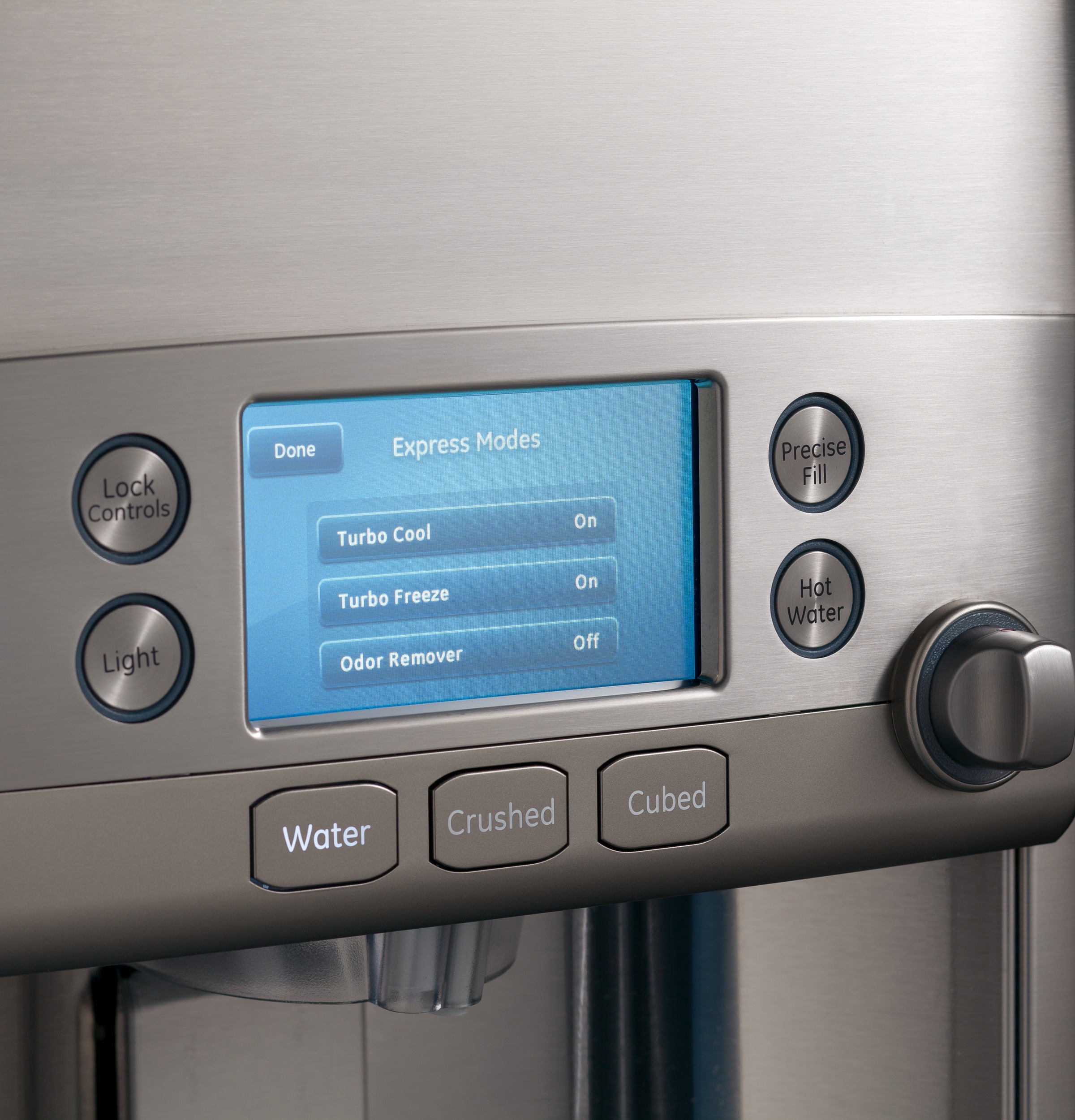 Café Series 23.1 Cu. Ft. Counter-depth French-door Refrigerator CYE23TSDSS