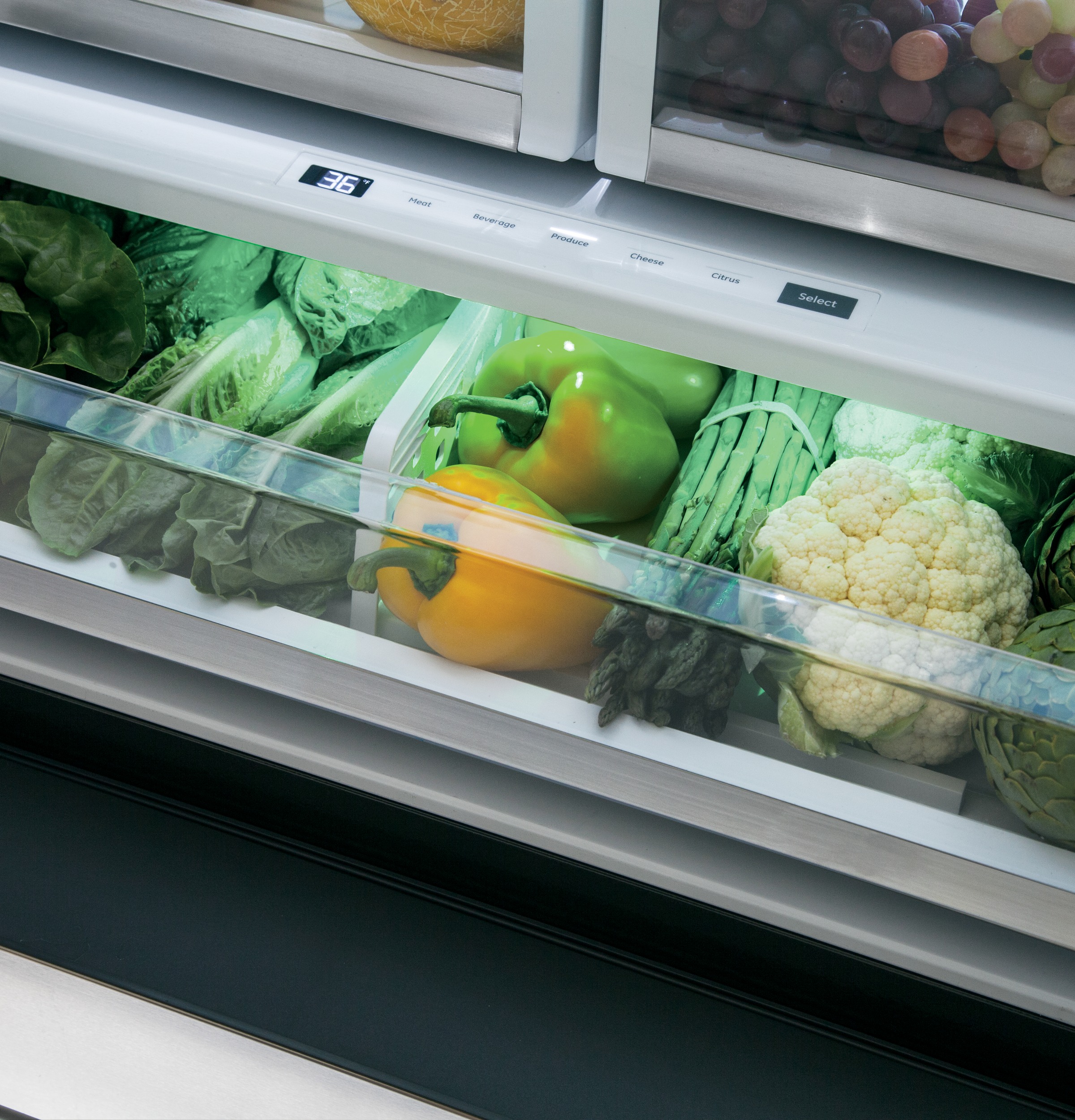 Café Series 23.1 Cu. Ft. Counter-depth French-door Refrigerator CYE23TSDSS