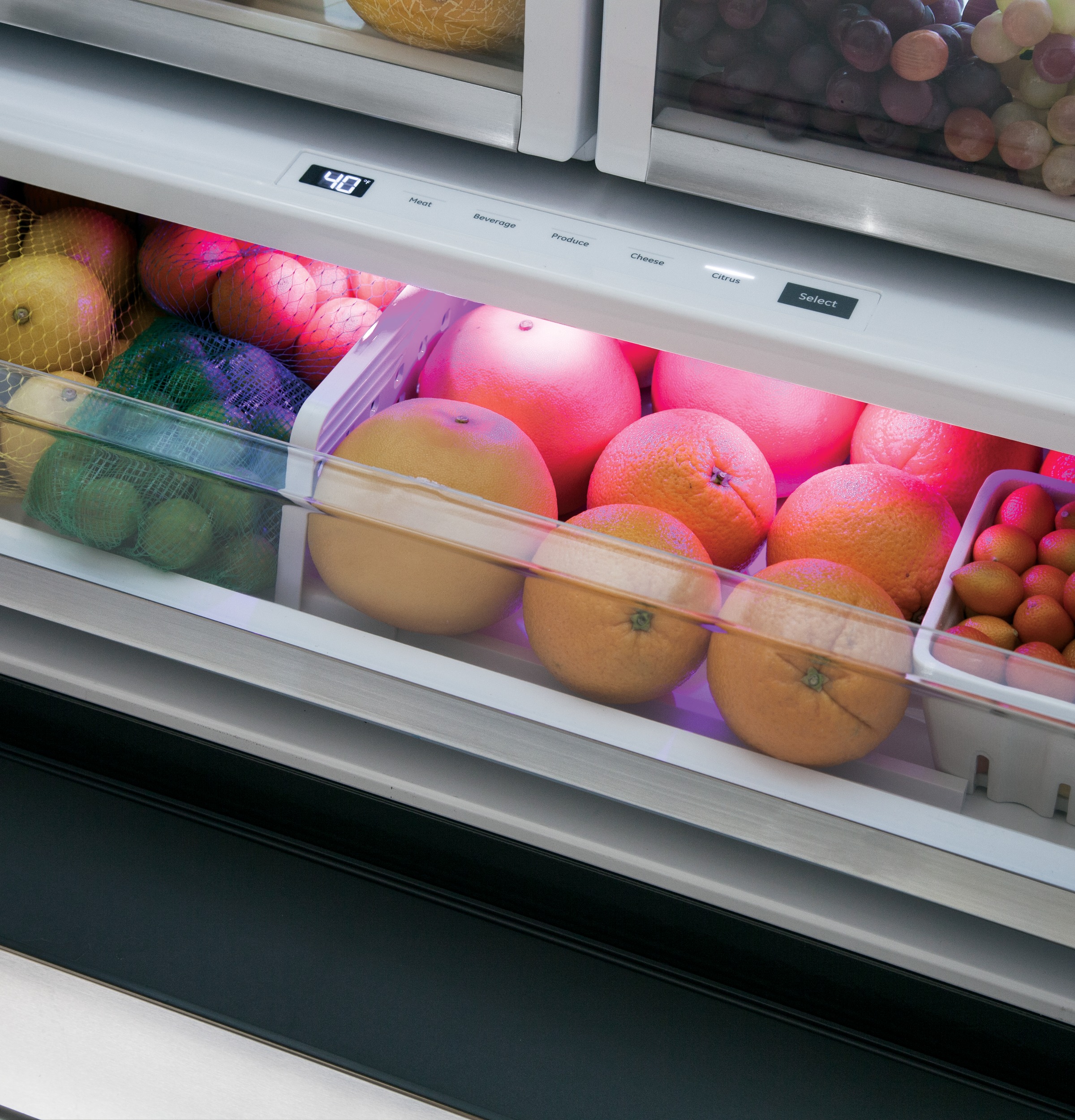 Café Series 23.1 Cu. Ft. Counter-depth French-door Refrigerator CYE23TSDSS