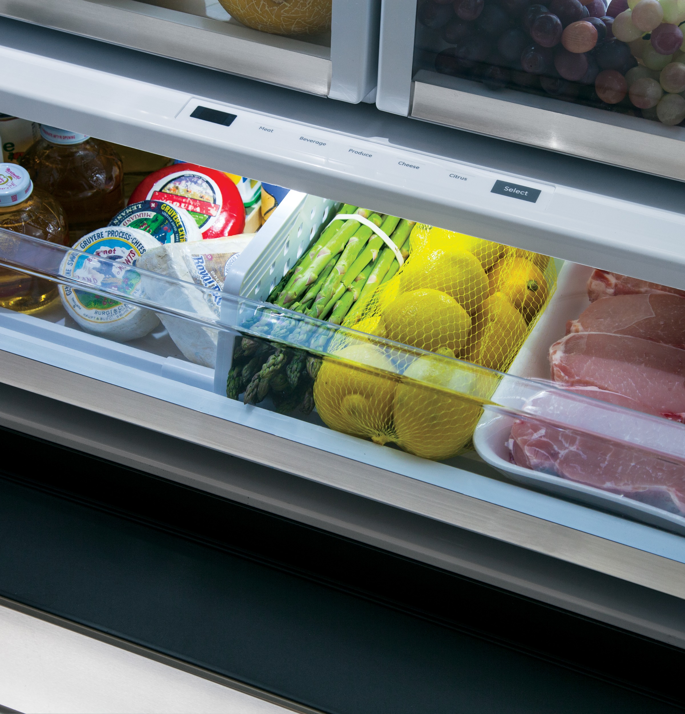 Café Series 23.1 Cu. Ft. Counter-depth French-door Refrigerator CYE23TSDSS
