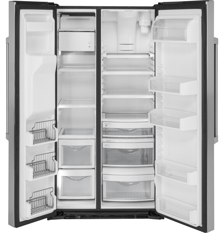 Café Series 21.9 Cu. Ft. Counter-depth Side-by-side Refrigerator CZS22MSKSS