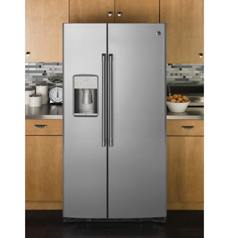 Café Series 21.9 Cu. Ft. Counter-depth Side-by-side Refrigerator CZS22MSKSS