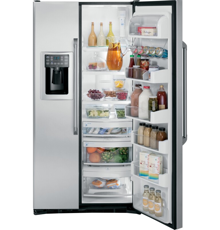 Café Series 24.6 Cu. Ft. Counter-depth Side-by-side Refrigerator CZS25TSESS