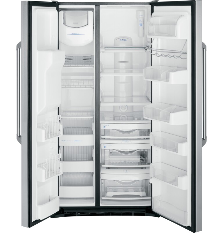 Café Series 24.6 Cu. Ft. Counter-depth Side-by-side Refrigerator CZS25TSESS