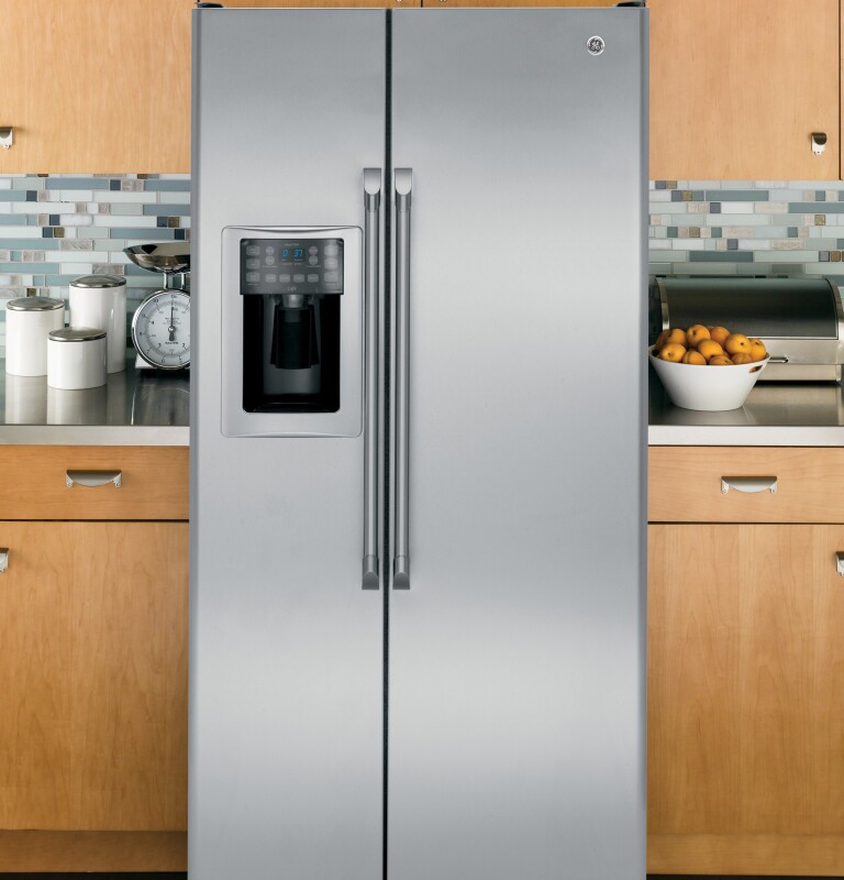 Café Series 24.6 Cu. Ft. Counter-depth Side-by-side Refrigerator CZS25TSESS