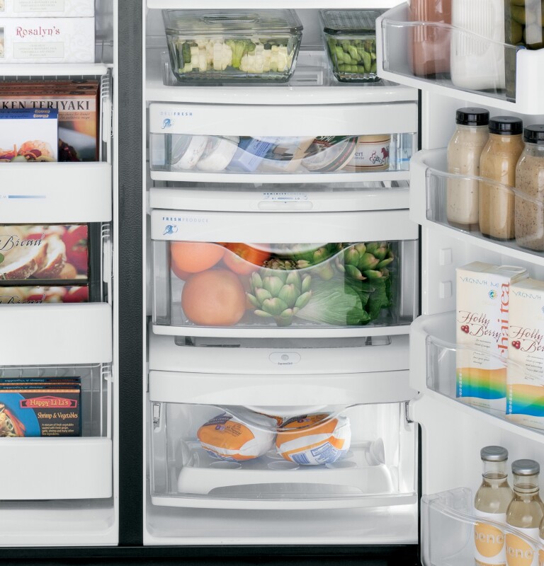 Café Series 24.6 Cu. Ft. Counter-depth Side-by-side Refrigerator CZS25TSESS