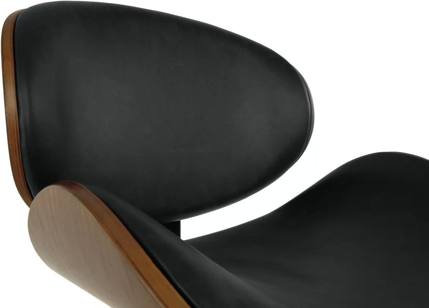 Black Tall Upholstered Swivel Barstool D120530