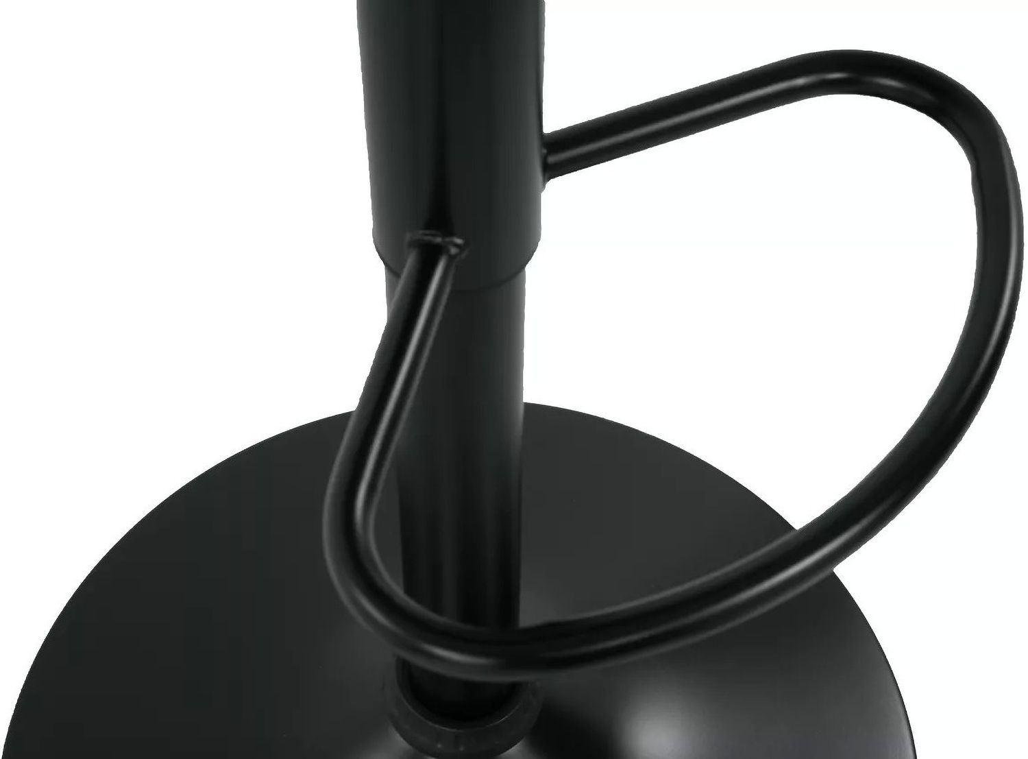 Black Tall Upholstered Swivel Barstool D120530